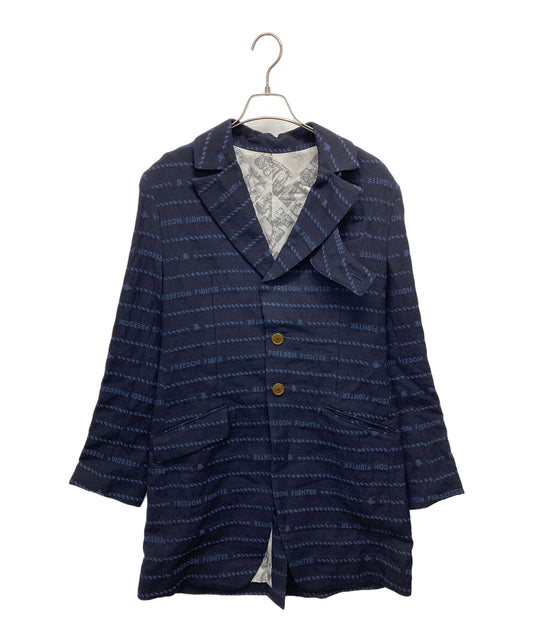 [Pre-owned] Vivienne Westwood man Tailored jacket with all-over pattern VW-LP-89562