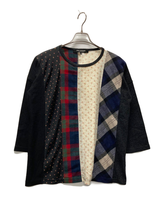 [Pre-owned] JUNYA WATANABE COMME des GARCONS Patchwork long-sleeved crew-neck cut and sewn JL-T019