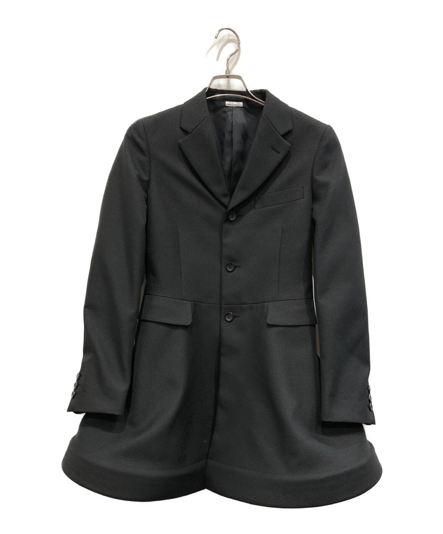 [Pre-owned] COMME des GARCONS HOMME PLUS Peaked Lapel Collar Flared Bowing Jacket PK-J004-051-1-1