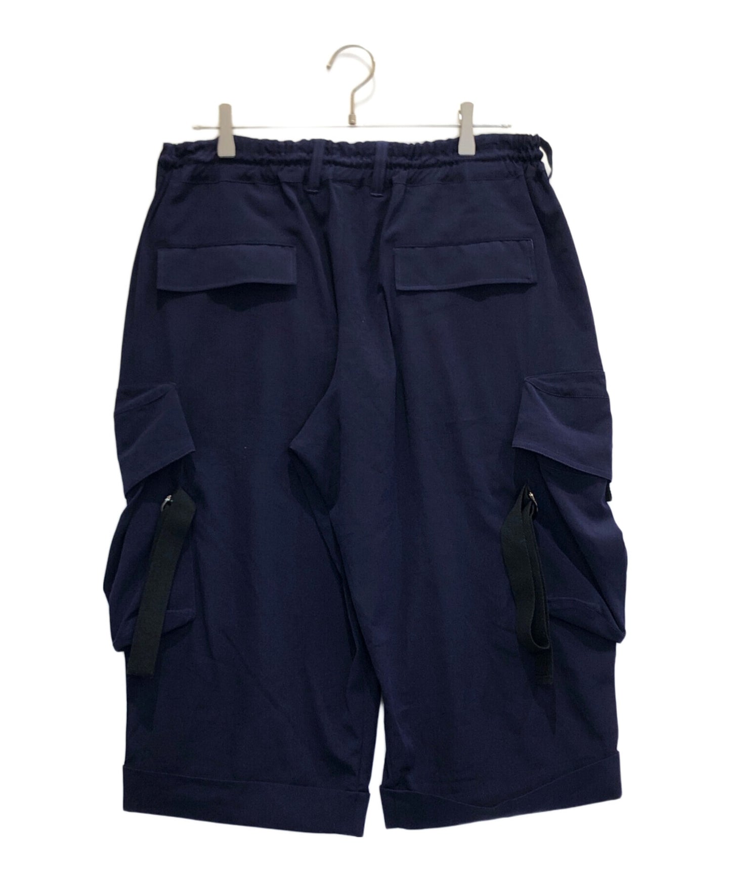 [Pre-owned] GROUND Y Cotton twill 2-way shorts GG-P16-500-1