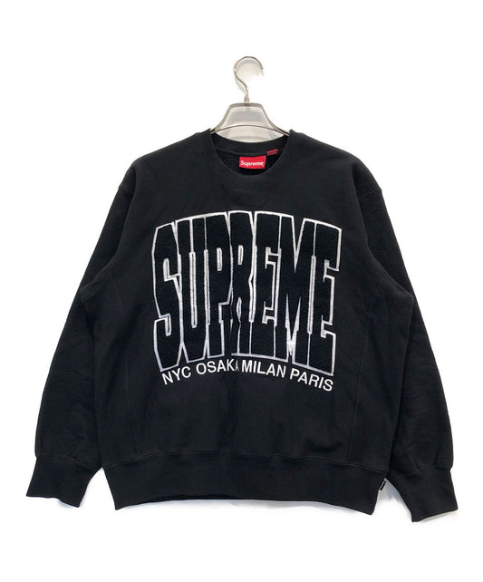 [Pre-owned] SUPREME Cities Arc Crewneck/Logo Sweatshirt