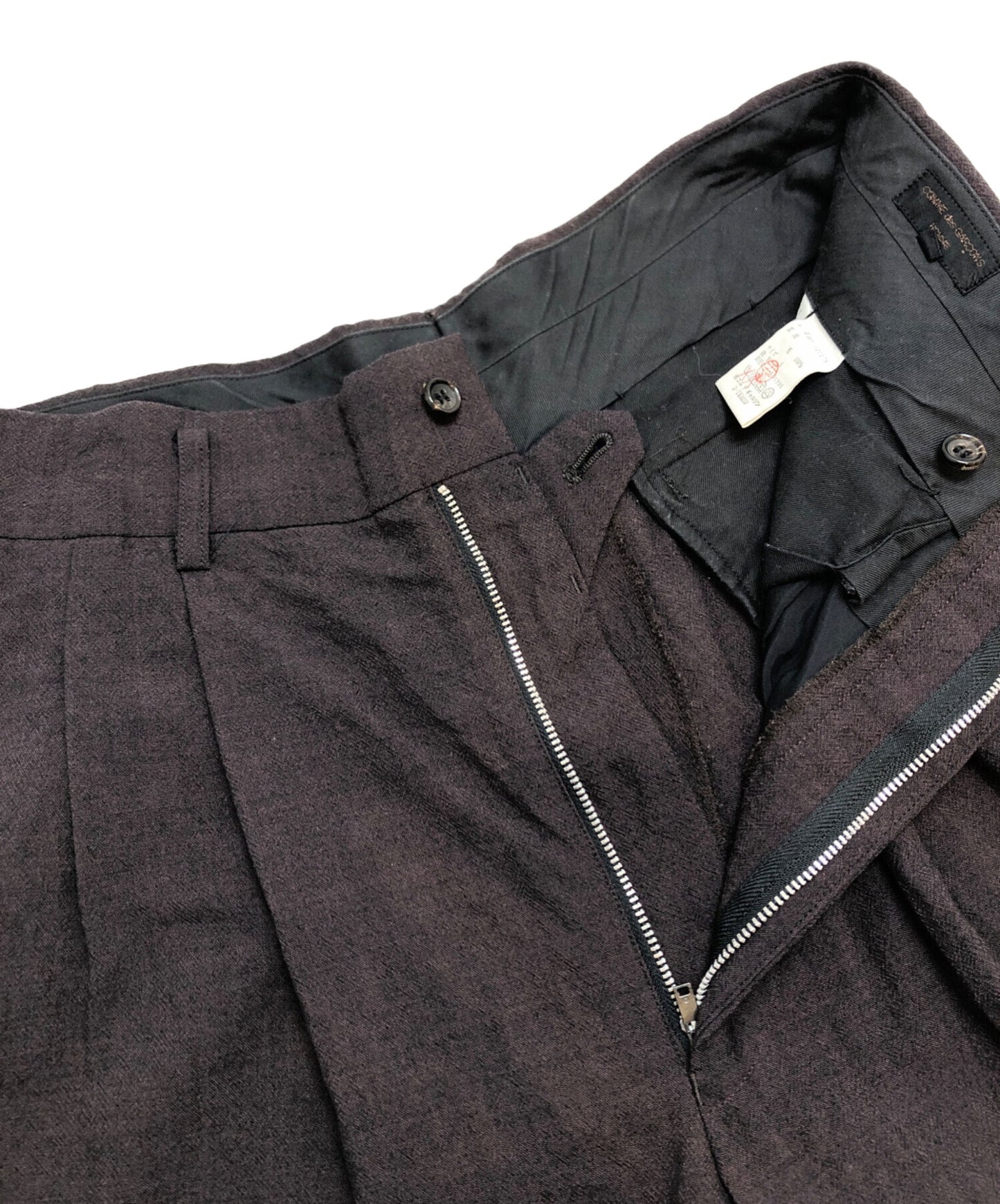 [Pre-owned] COMME des GARCONS HOMME tuck pants