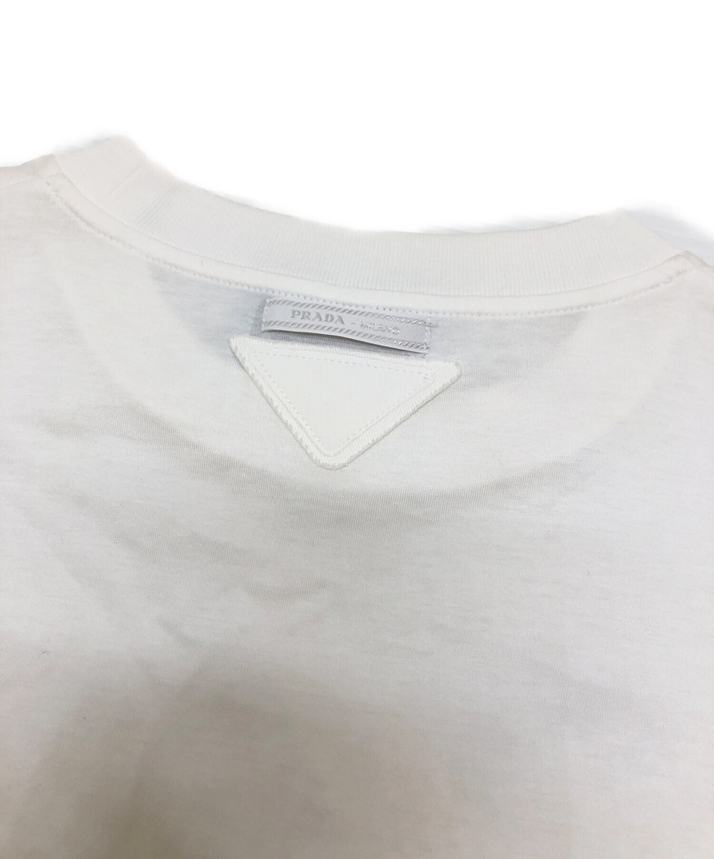 [Pre-owned] PRADA Shirt Docking Lace Dress 34609 S201