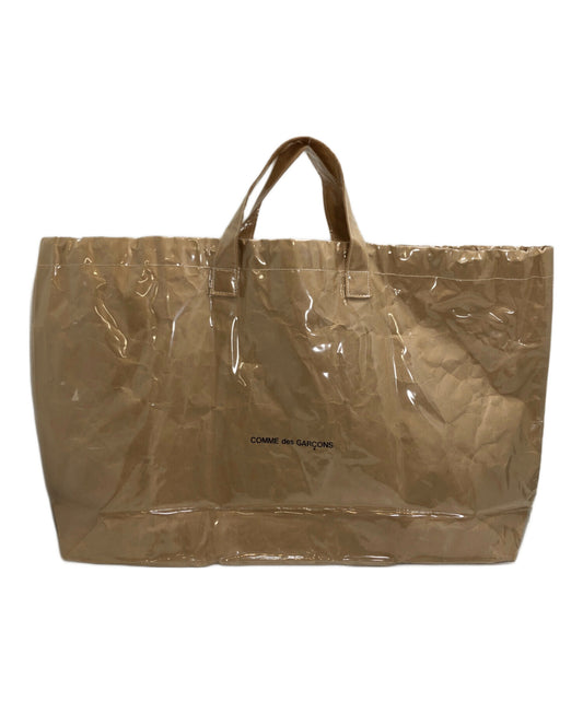 [Pre-owned] COMME des GARCONS PVC Kraft Paper Tote Bag GG-K201