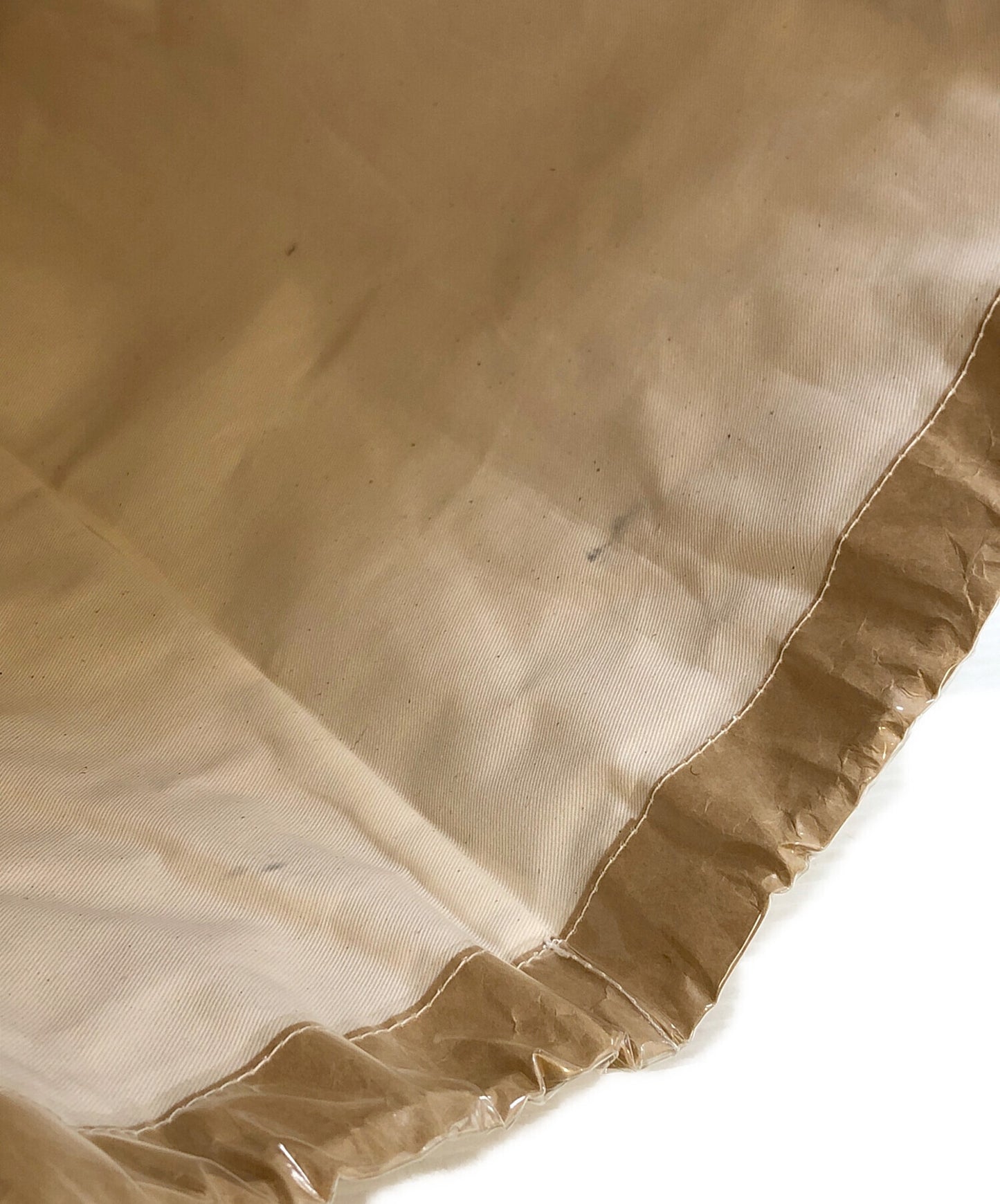 [Pre-owned] COMME des GARCONS PVC Kraft Paper Tote Bag GG-K201