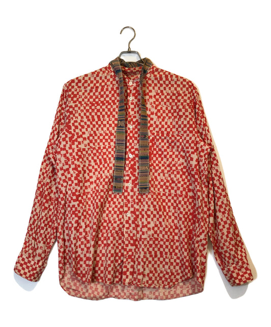 [Pre-owned] COMME des GARCONS HOMME PLUS flag check shirt PT-B044