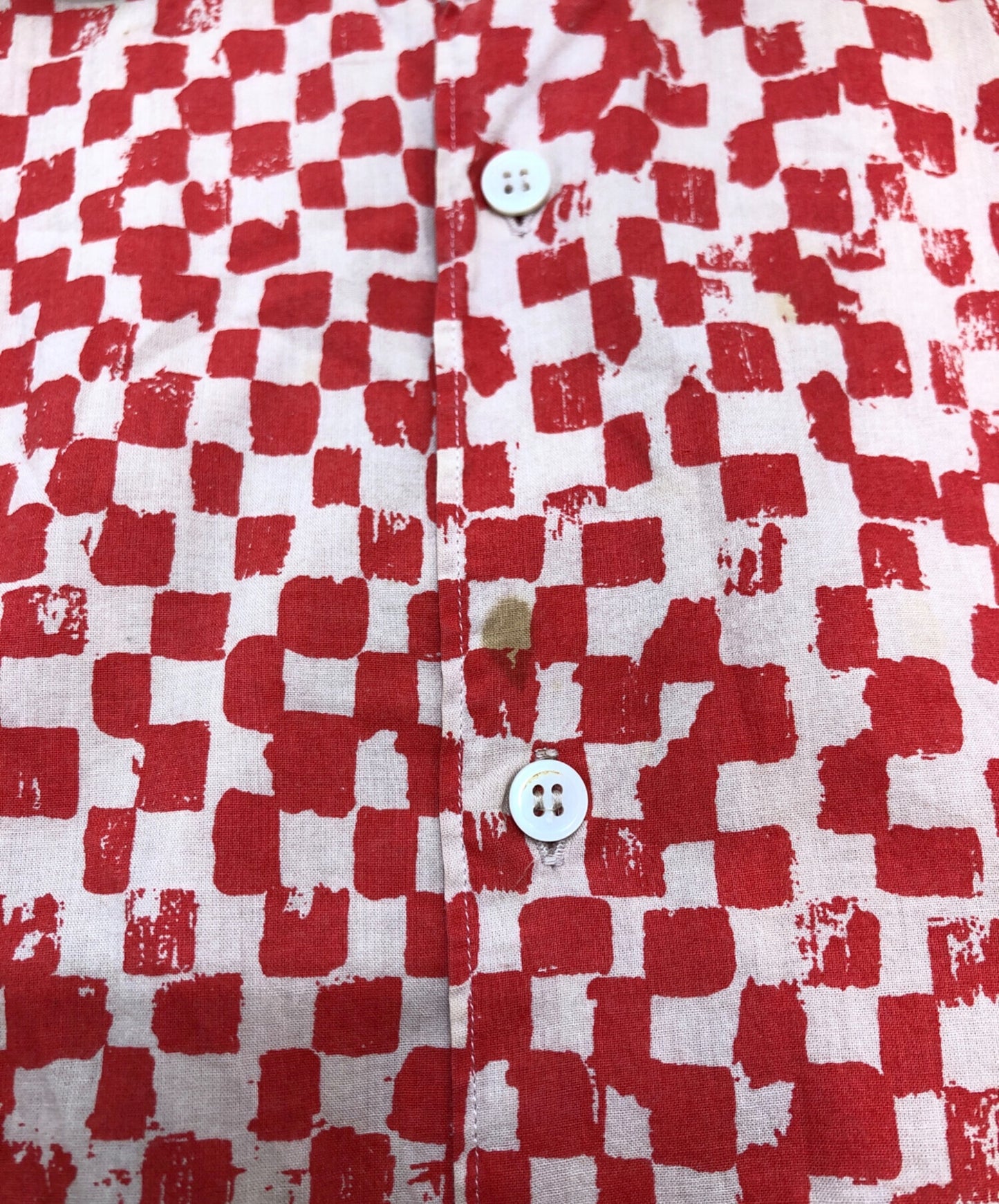 [Pre-owned] COMME des GARCONS HOMME PLUS flag check shirt PT-B044