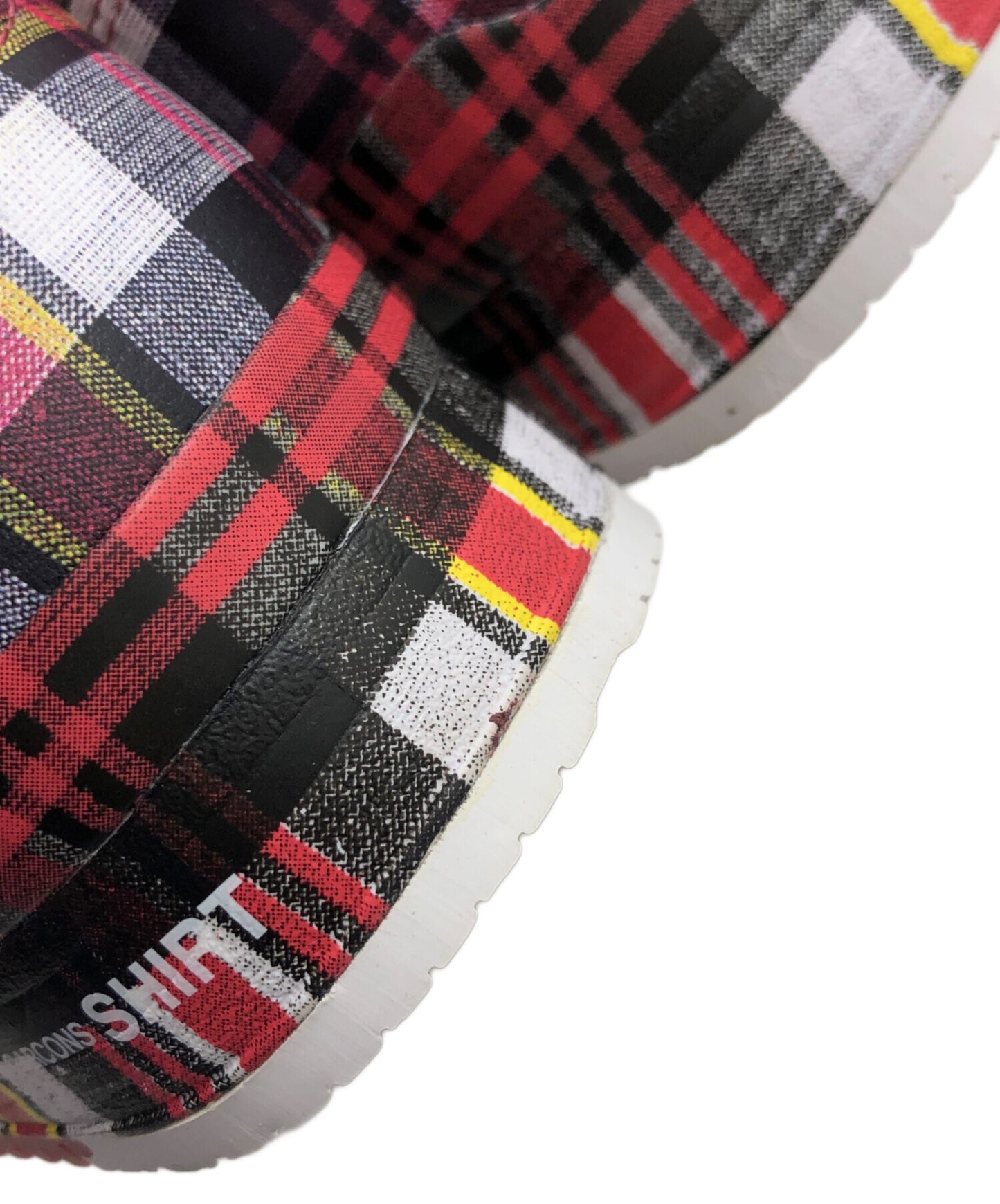[Pre-owned] COMME des GARCONS SHIRT Check Sneakers 1203A824-600