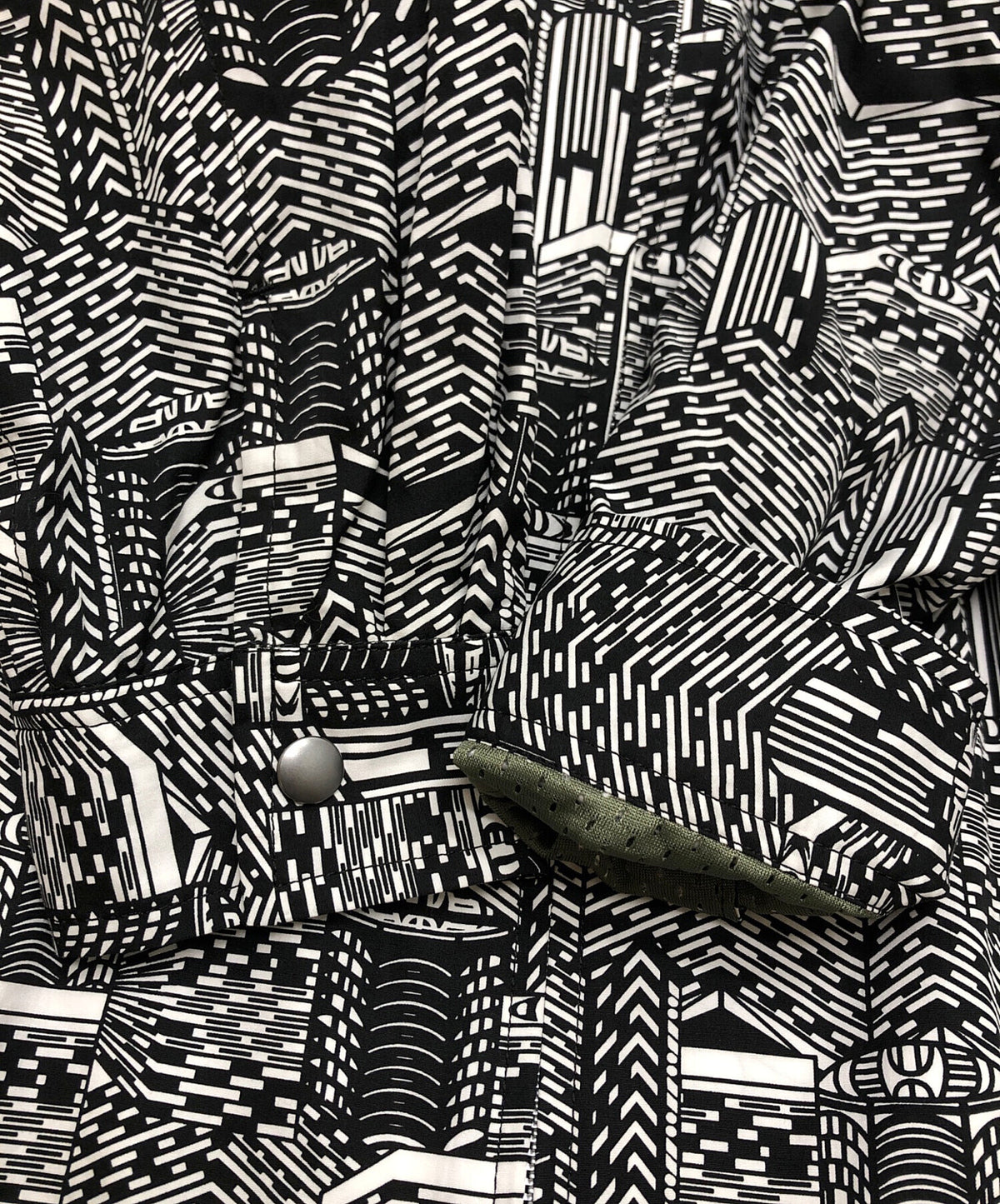 [Pre-owned] COMME des GARCONS HOMME DEUX Hooded jacket with all-over pattern DO-J054