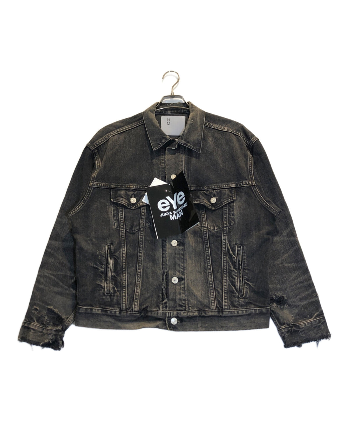 [Pre-owned] eYe COMME des GARCONS JUNYAWATANABE MAN W name denim jacket WP-J919