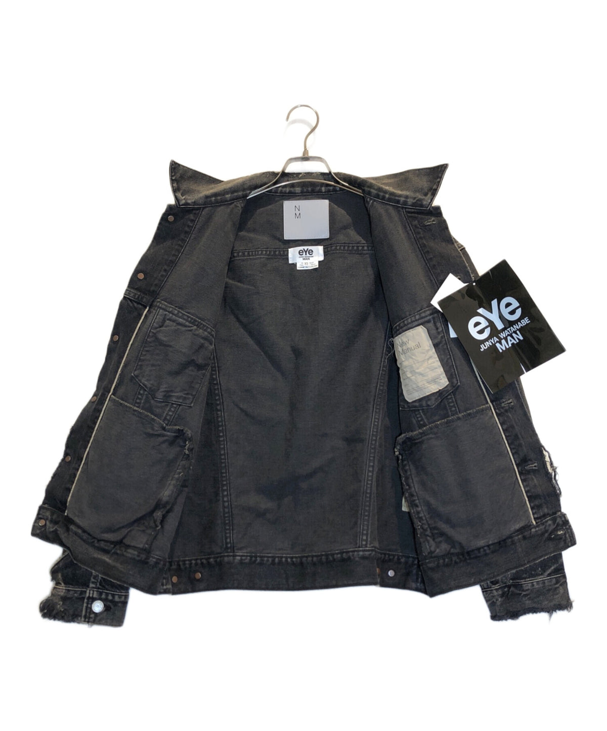 [Pre-owned] eYe COMME des GARCONS JUNYAWATANABE MAN W name denim jacket WP-J919