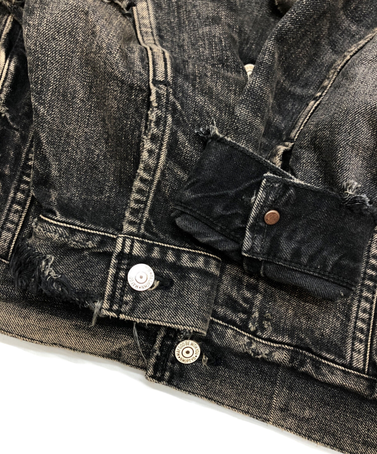 [Pre-owned] eYe COMME des GARCONS JUNYAWATANABE MAN W name denim jacket WP-J919
