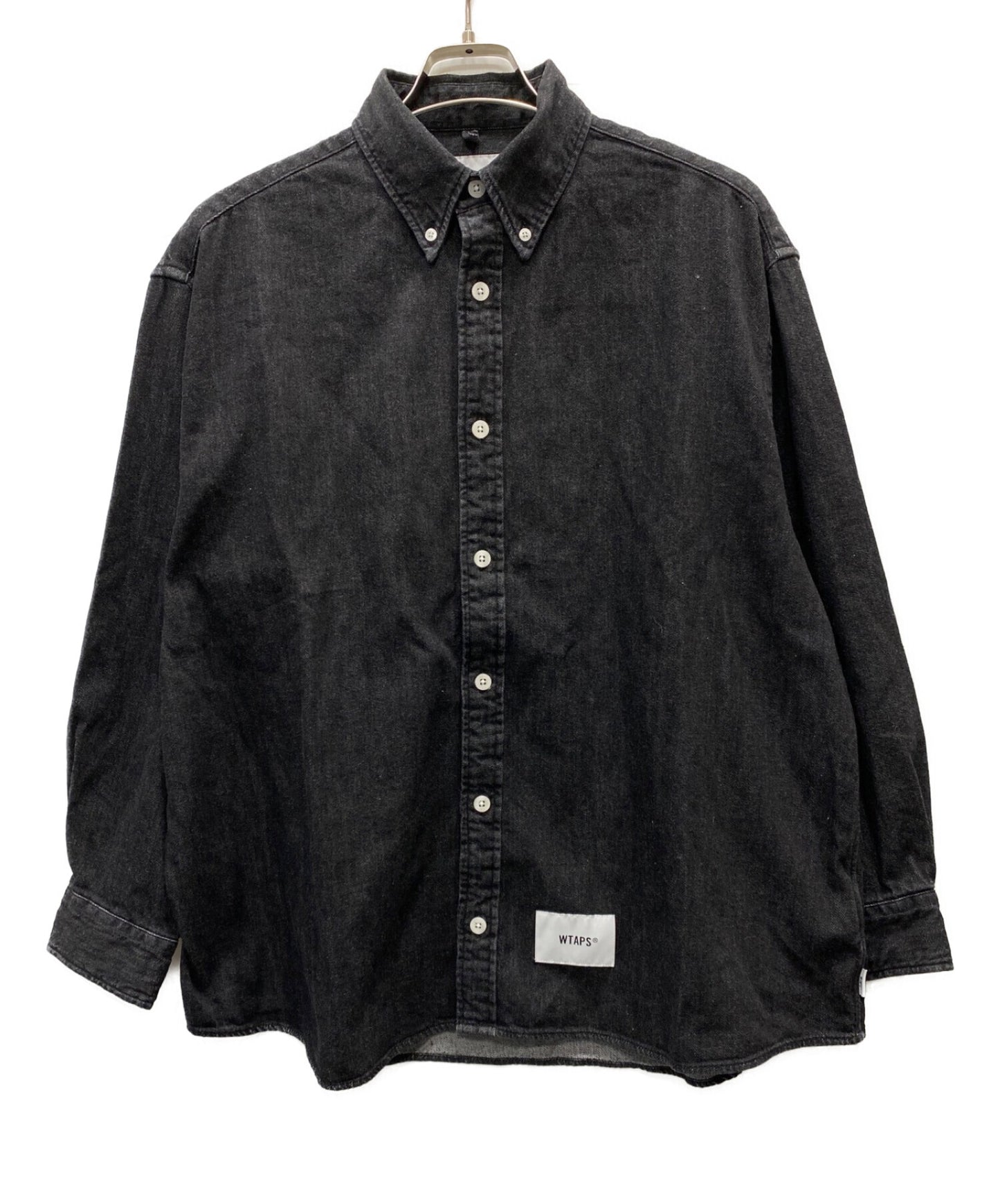 [Pre-owned] WTAPS LS COTTON DENIM/L/S Cotton Denim 232BRDT-SHM03