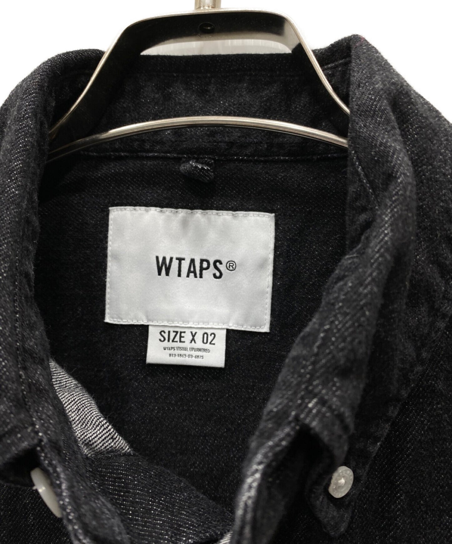 [Pre-owned] WTAPS LS COTTON DENIM/L/S Cotton Denim 232BRDT-SHM03