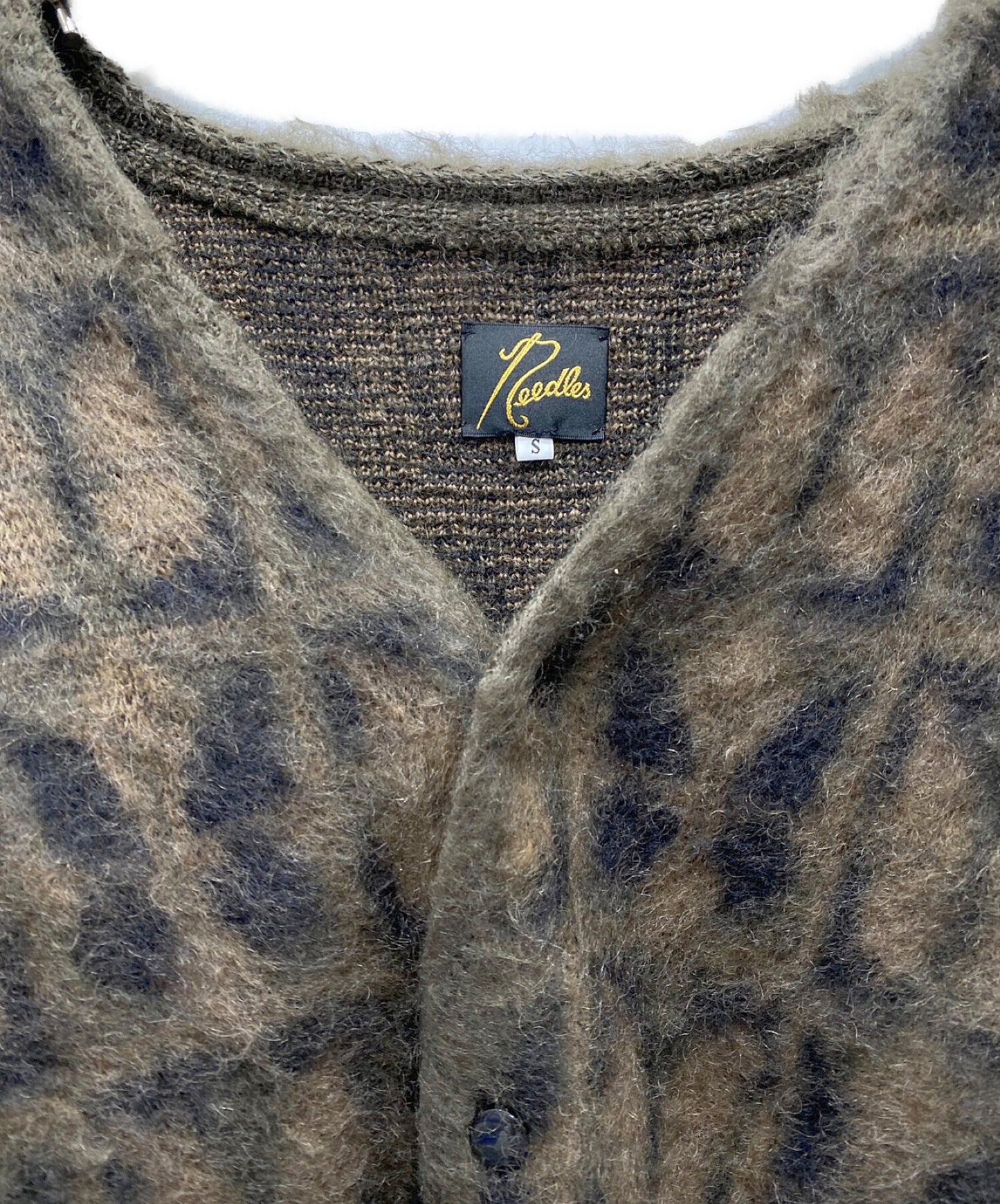 [Pre-owned] Needles Mohair Cardigan NS279