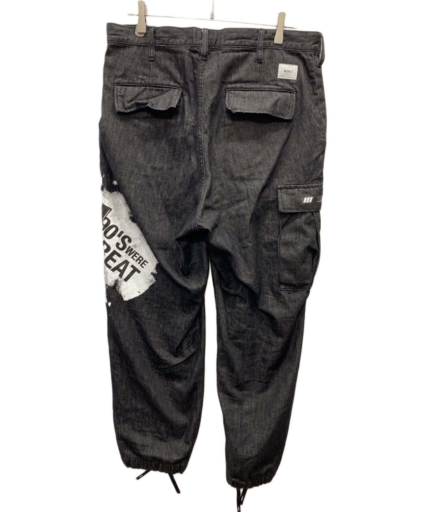 [Pre-owned] WTAPS 23SS MILT2002 TROUSERS COTTON DENIM PASTHG 231wvdt-ptm01