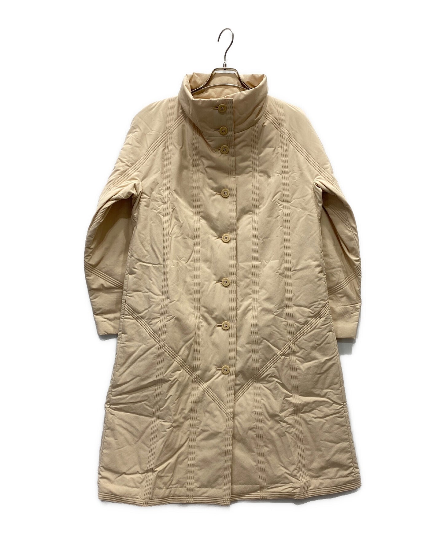 [Pre-owned] PLEATS PLEASE stand-up collar coat PP84-ZA792