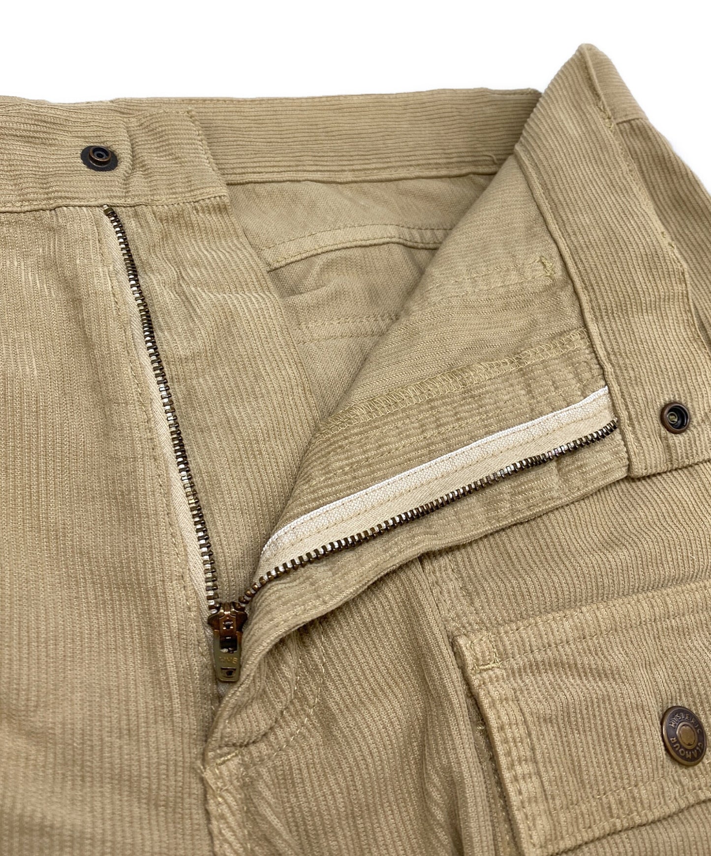 [Pre-owned] Hysteric Glamour HYS logo embroidered bush shorts 02211AM03