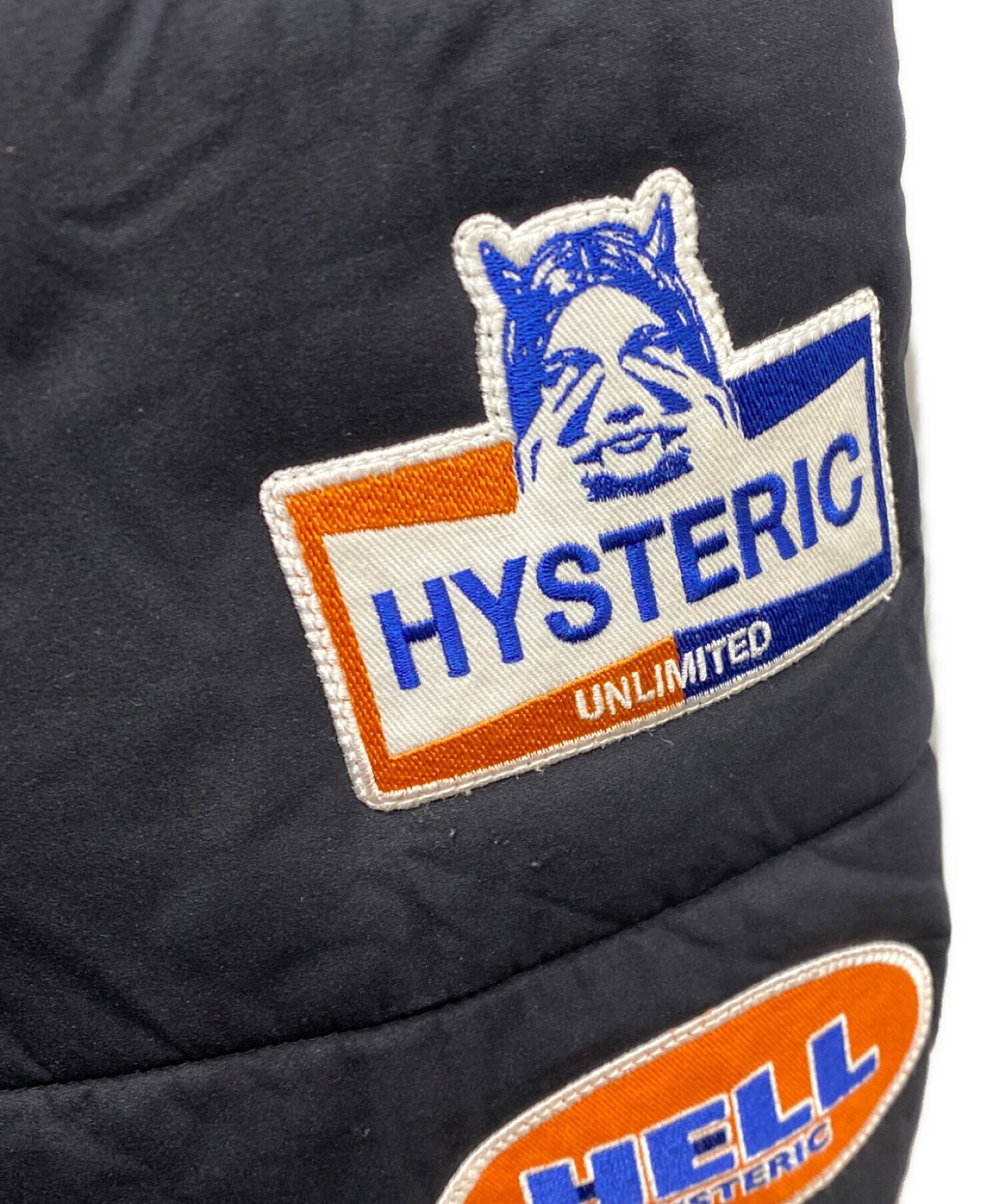 [Pre-owned] Hysteric Glamour CIRCLE GIRL applique hooded blouson 02203AB05