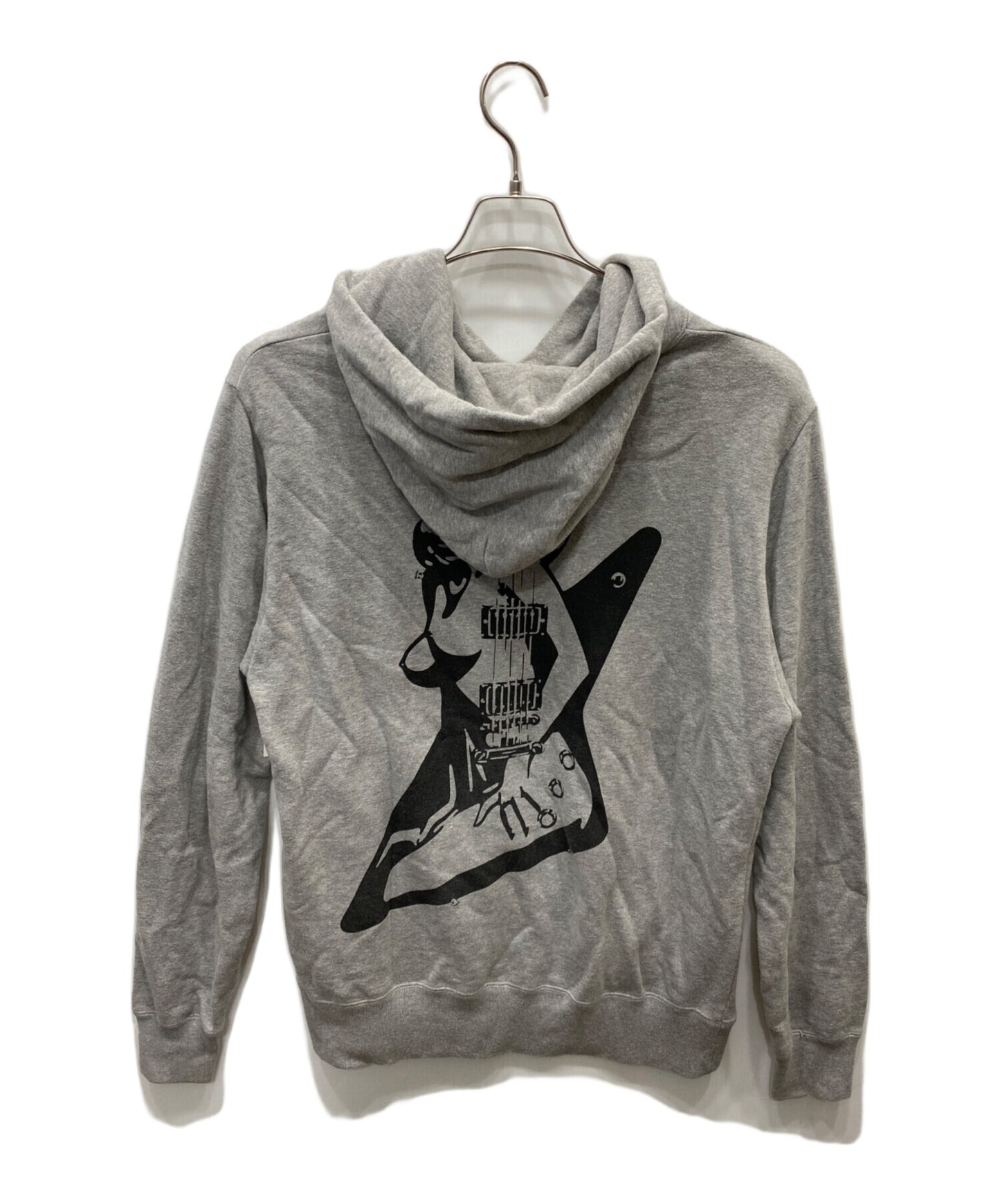 [Pre-owned] Hysteric Glamour GUITAR GIRL Pullover Hoodie / GUITAR GIRL Pullover Hoodie 02203CF11