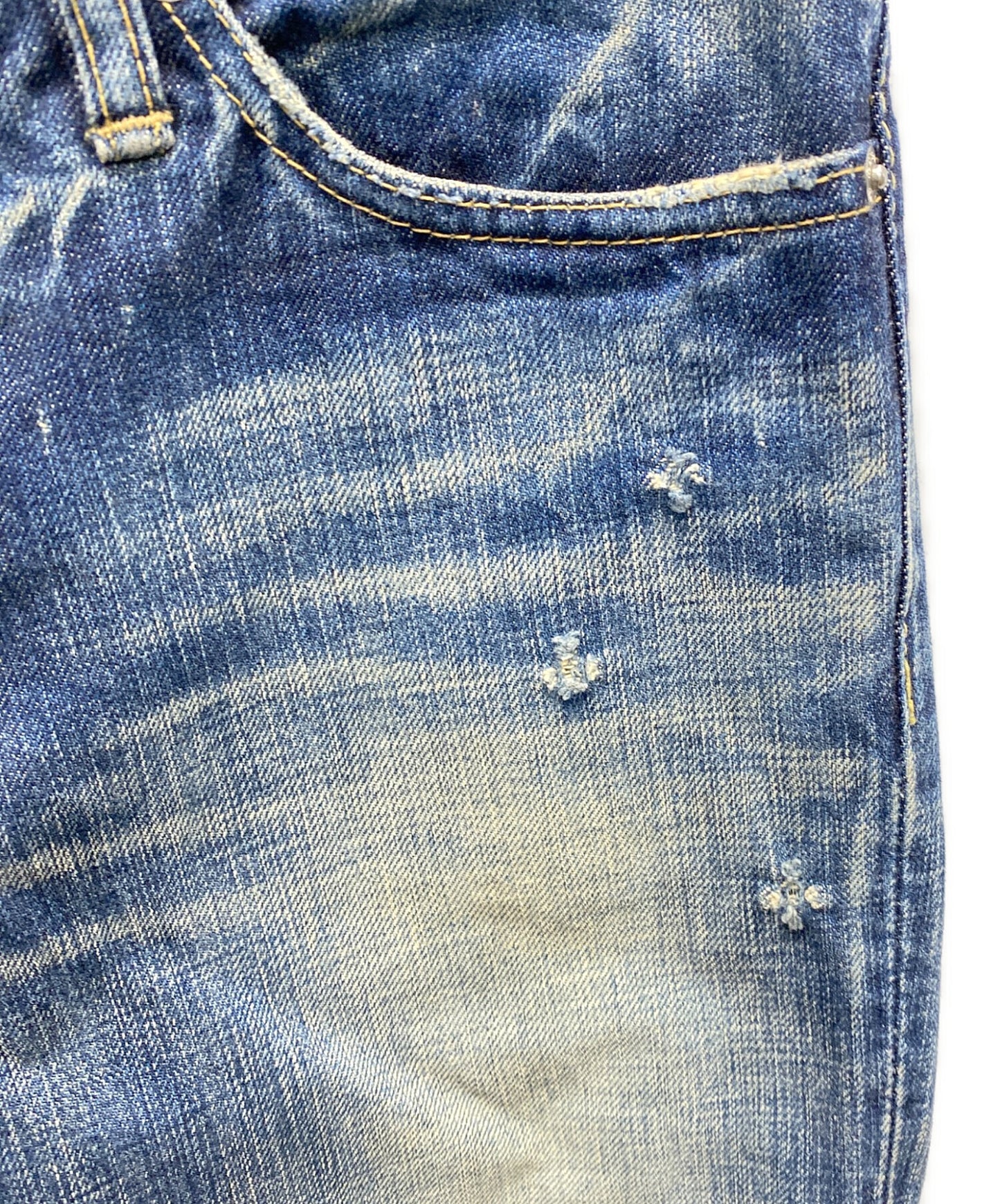 [Pre-owned] Hysteric Glamour Studded denim pants 0193AP09