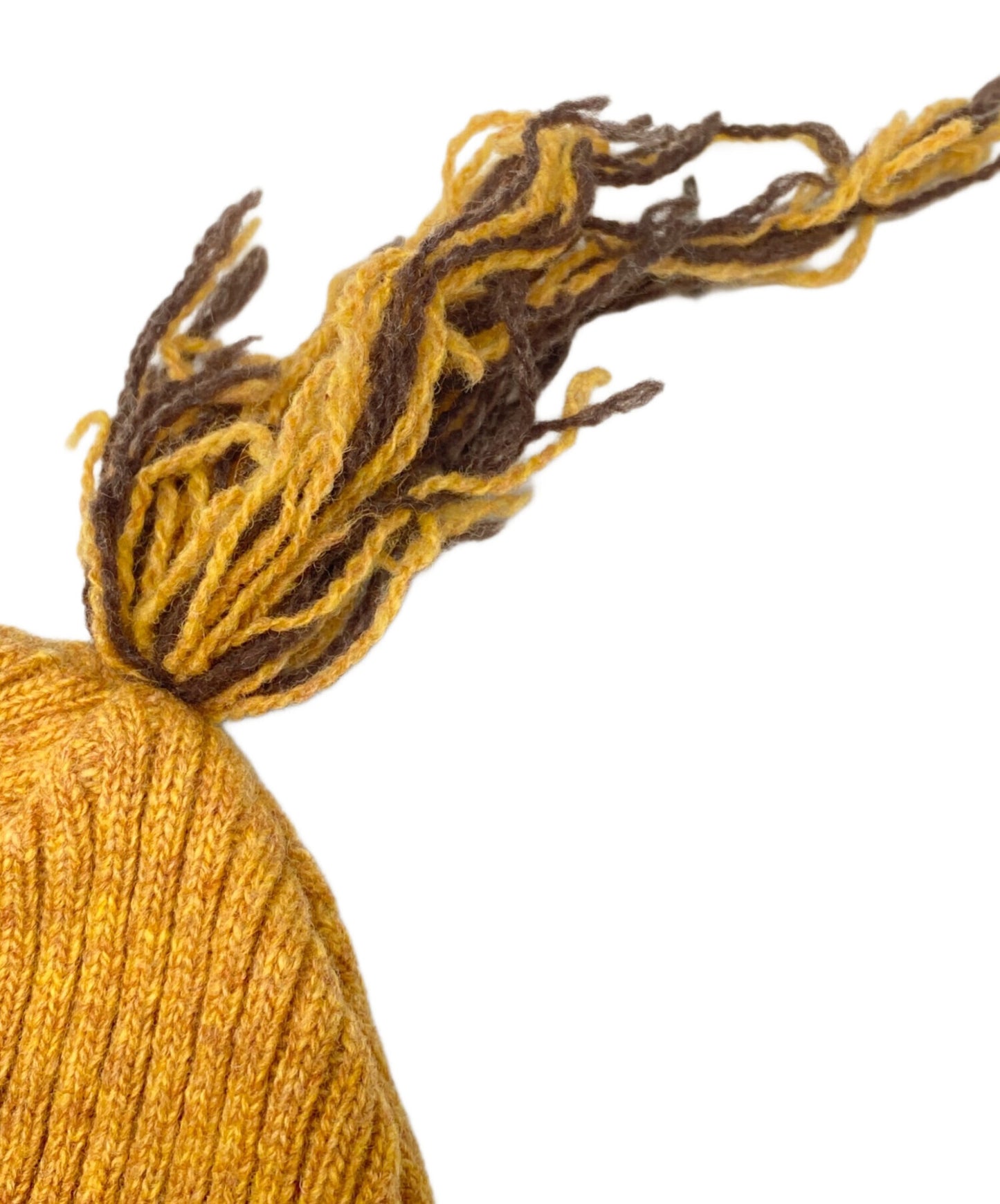 [Pre-owned] Vivienne Westwood Striped knit hat with earpieces