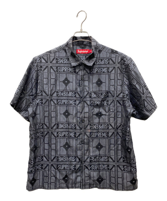 [Pre-owned] SUPREME Tray Jacquard S S Shirt