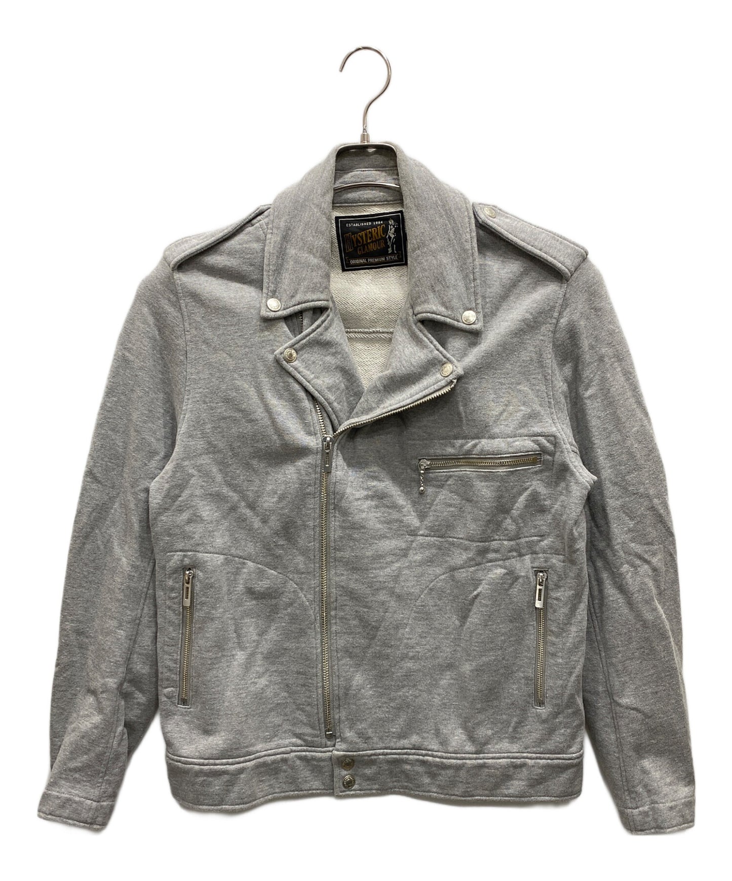 [Pre-owned] Hysteric Glamour Sweat Double Riders Jacket 0263CJ03