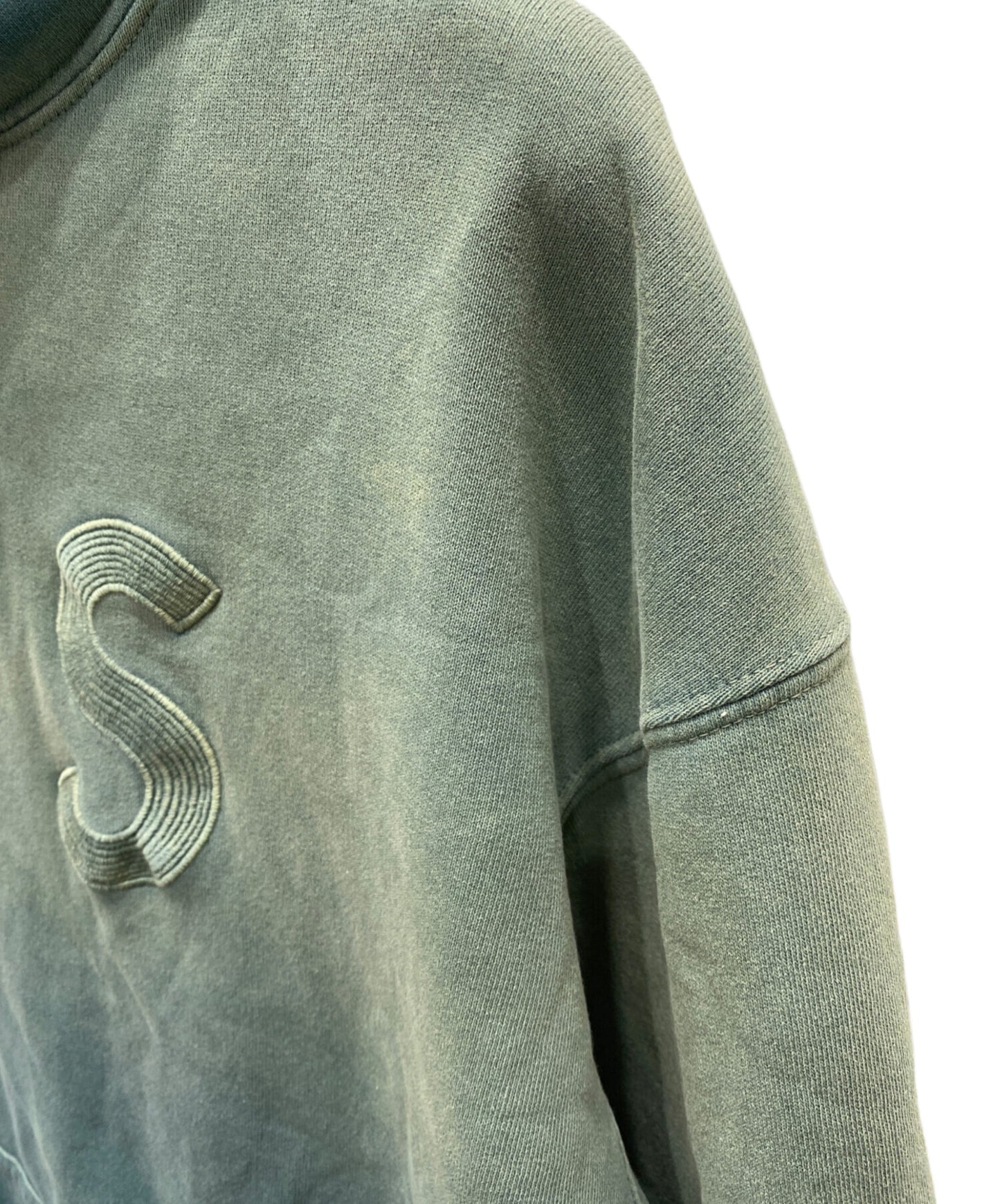 [Pre-owned] SUPREME Overdyed S Logo Hooded Sweatshirt