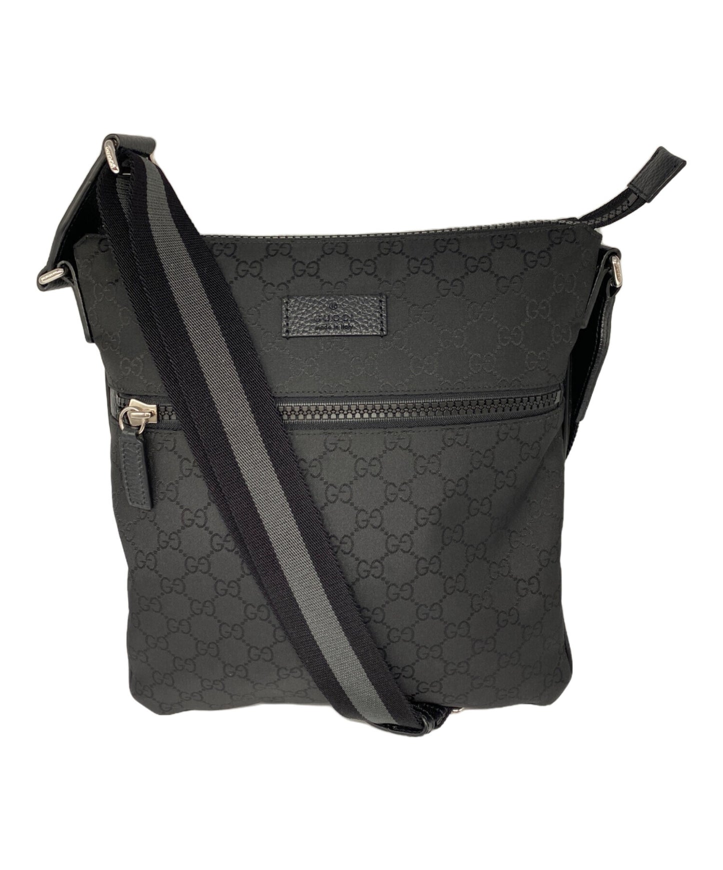 [Pre-owned] GUCCI GG Nylon Shoulder Bag 449184