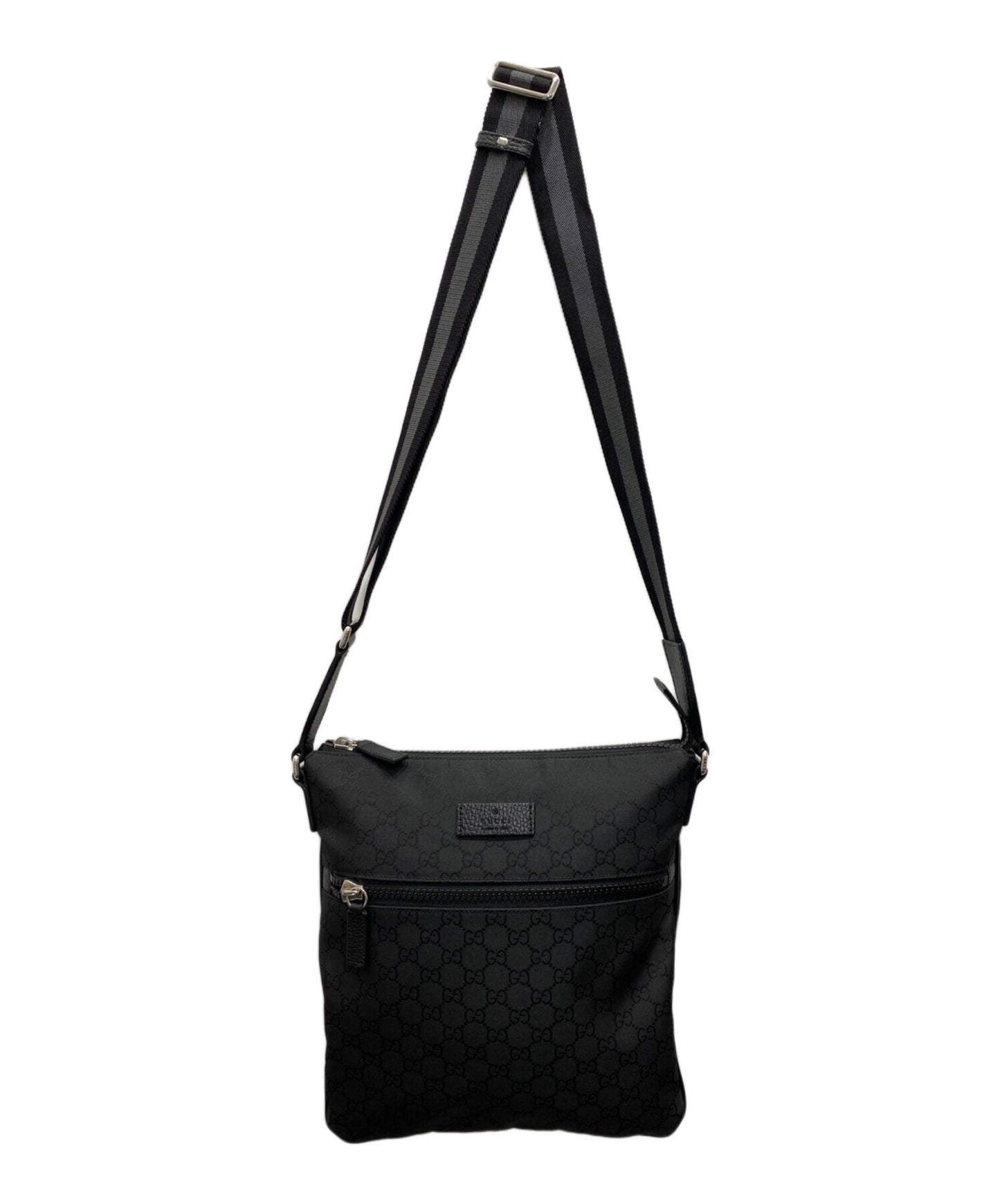 [Pre-owned] GUCCI GG Nylon Shoulder Bag 449184