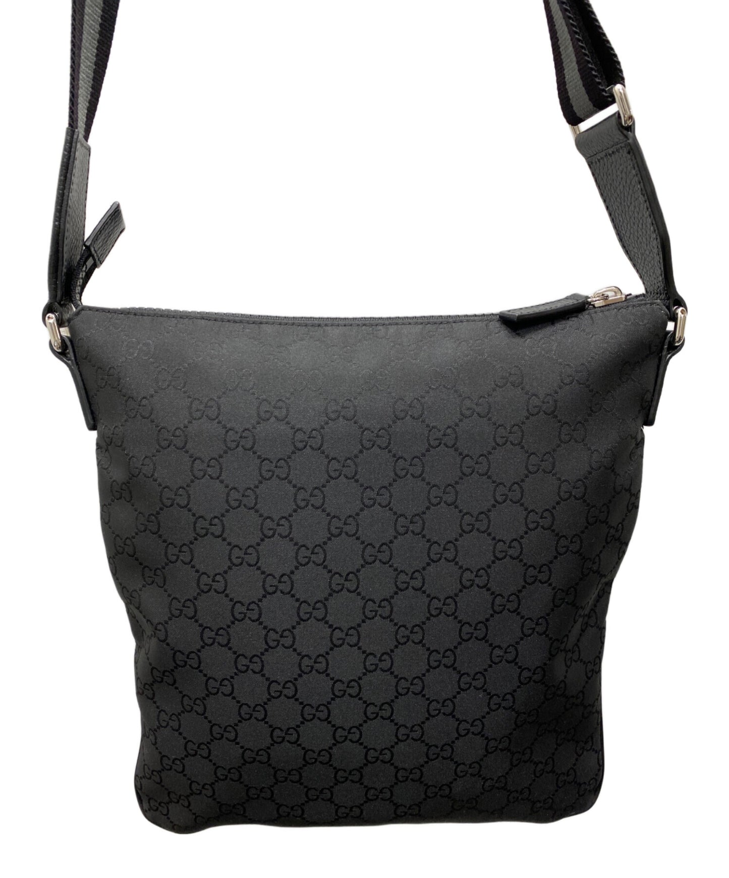 [Pre-owned] GUCCI GG Nylon Shoulder Bag 449184