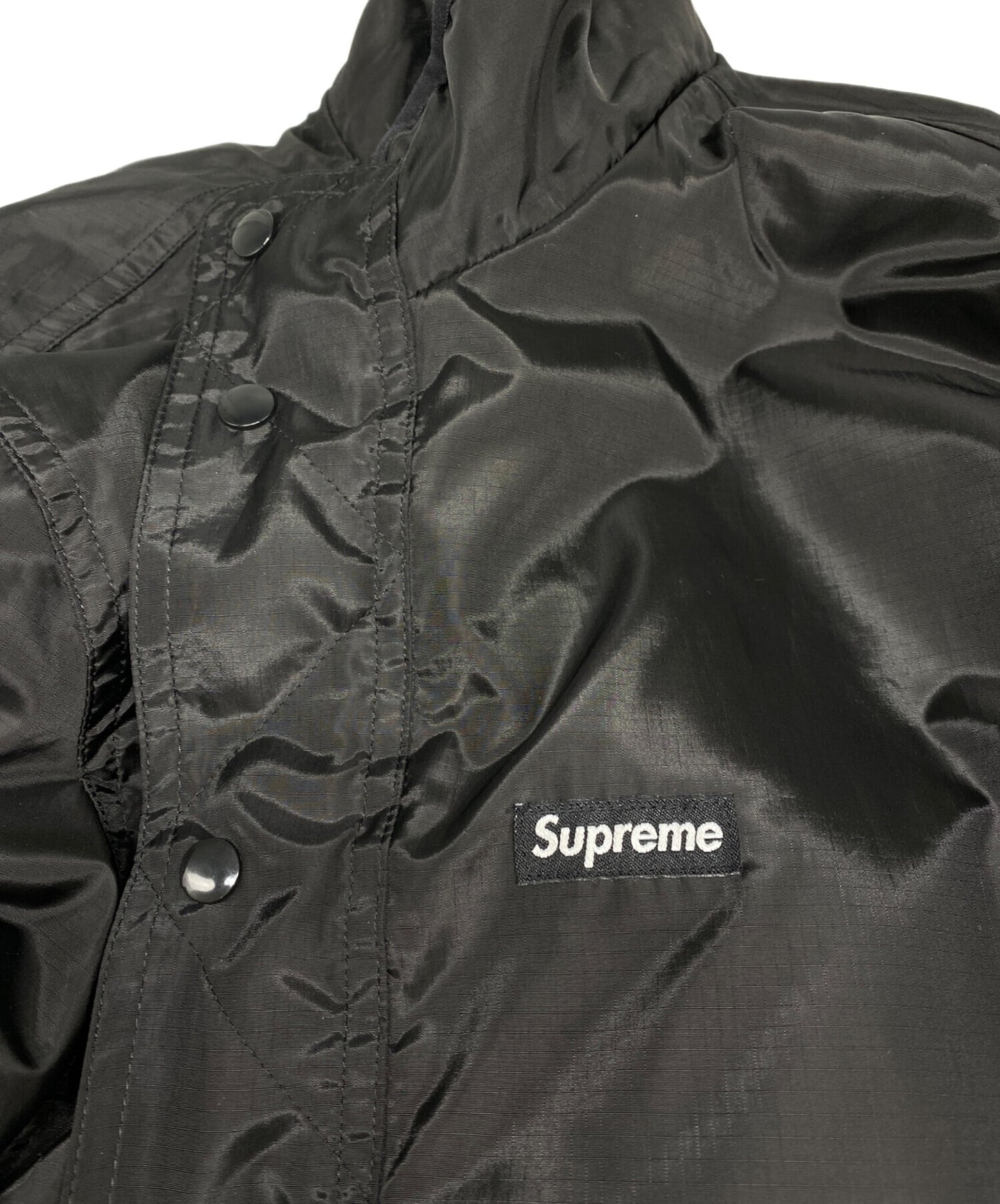 [Pre-owned] SUPREME Reversible Logo Fleece Jacket