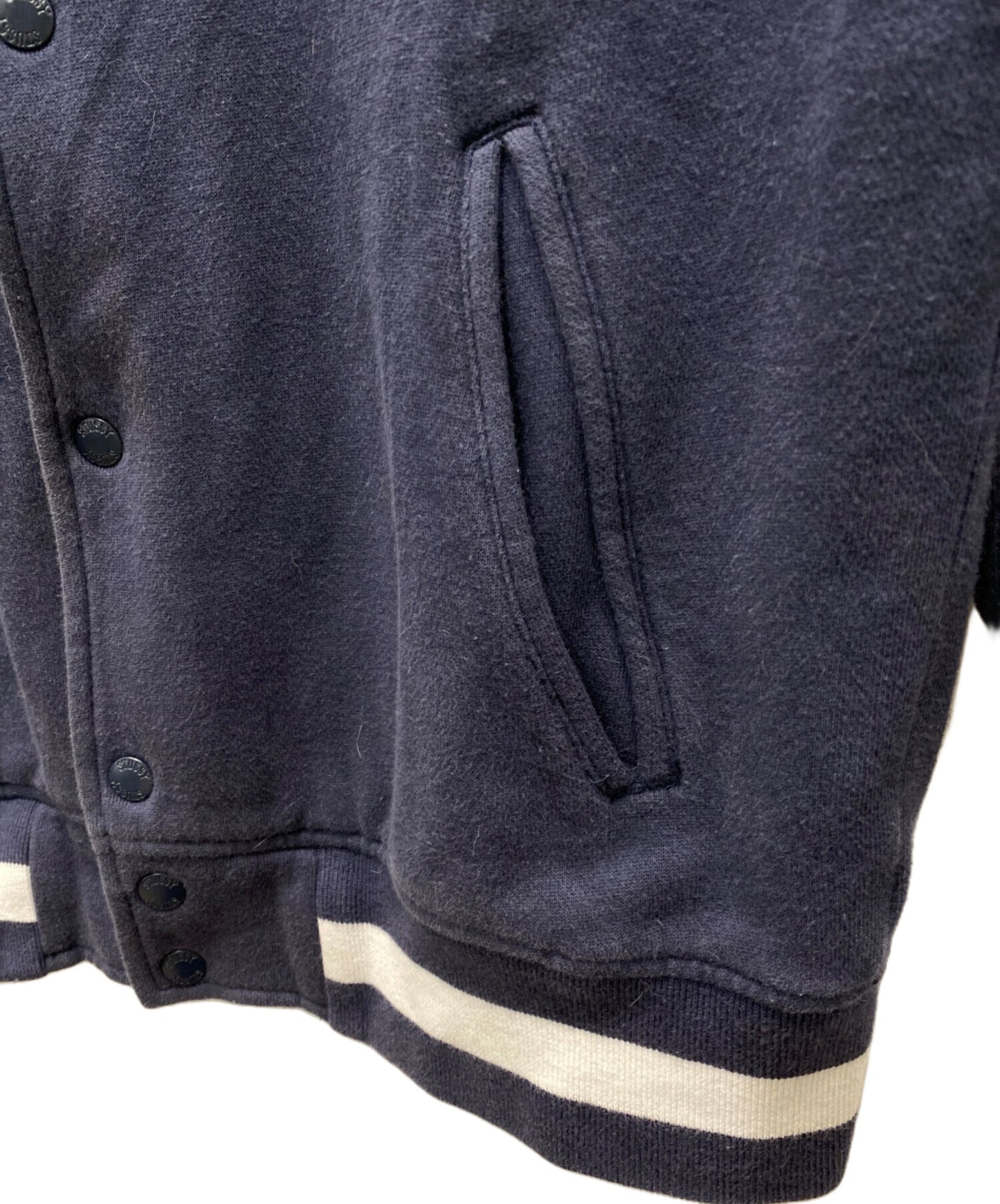 [Pre-owned] stussy Sweat Varsity Jacket