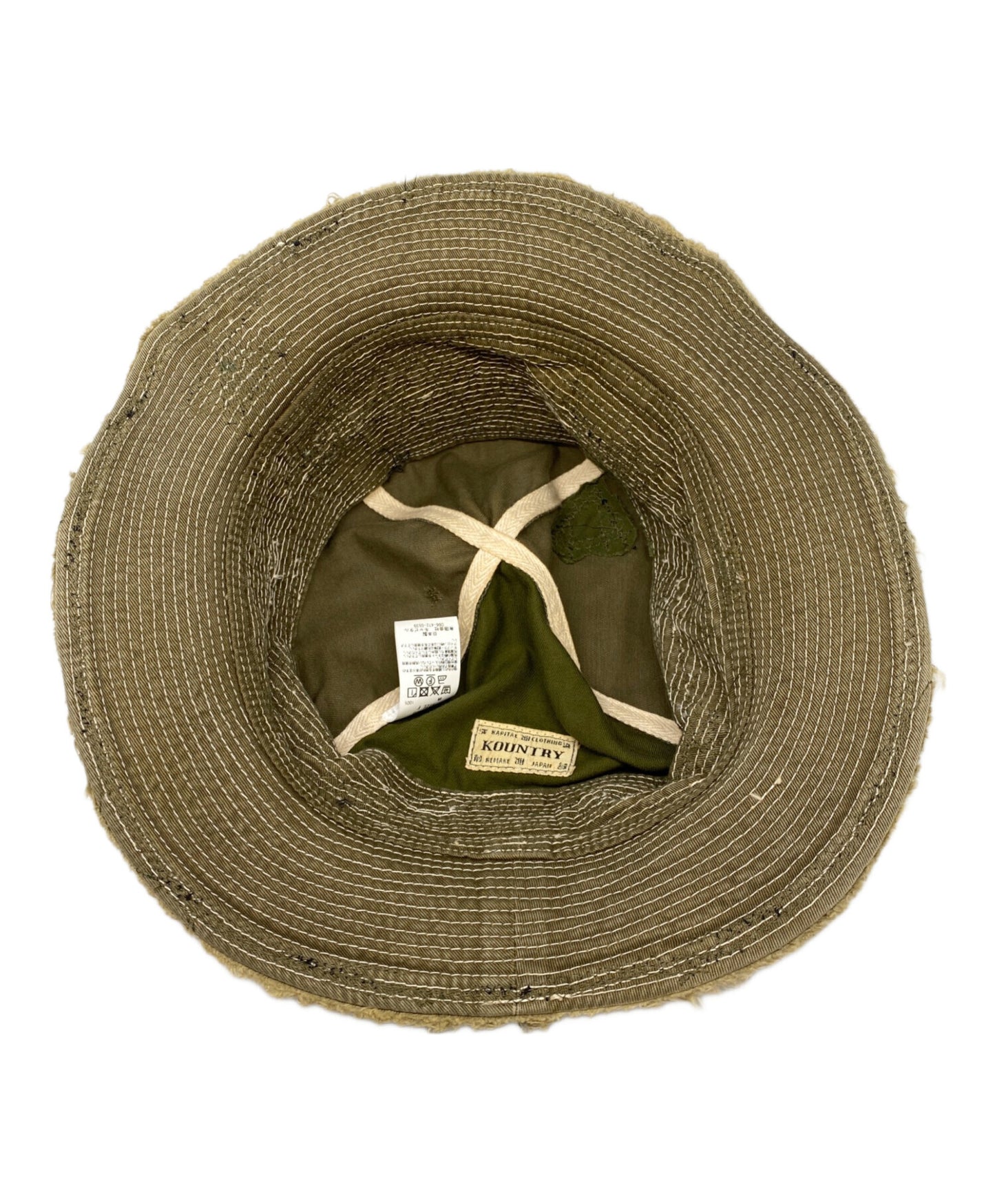 [Pre-owned] KAPITAL The Old Man and the Sea HAT (Crash Remake Process) EK-1499