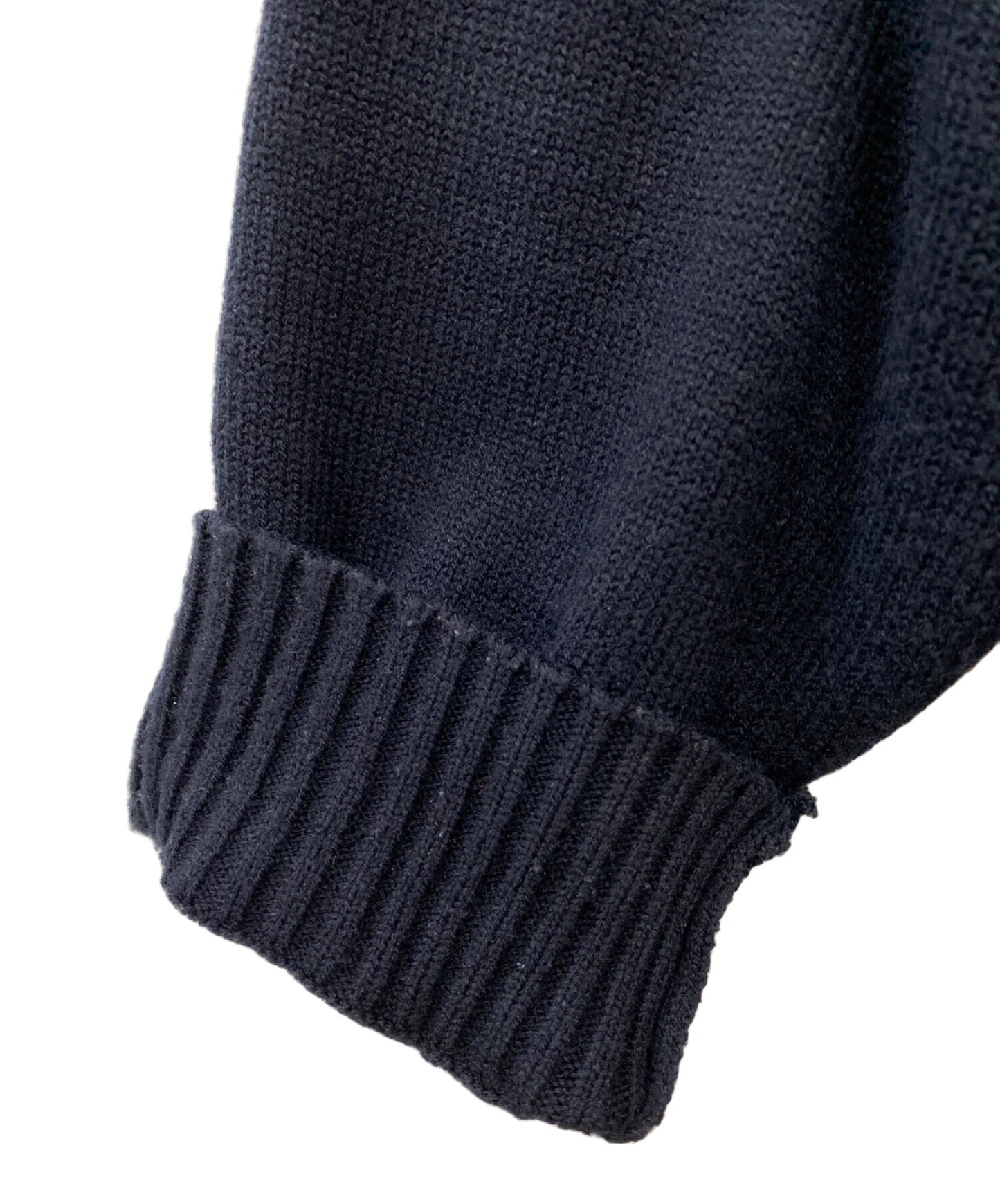 [Pre-owned] s'yte KNITTED WOOL PULLOVER WITH BLANKET STITCH DETAILS UU-K02-619