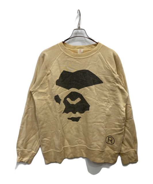 [Pre-owned] A BATHING APE Raglan Print Sweatshirt