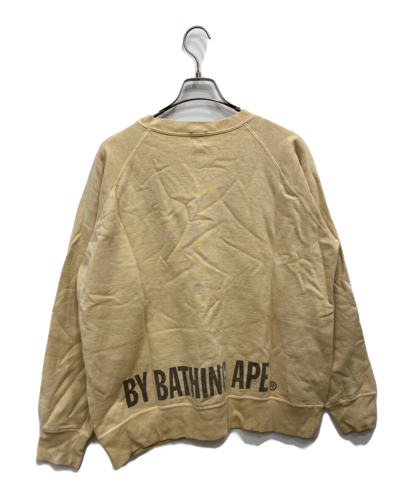 [Pre-owned] A BATHING APE Raglan Print Sweatshirt