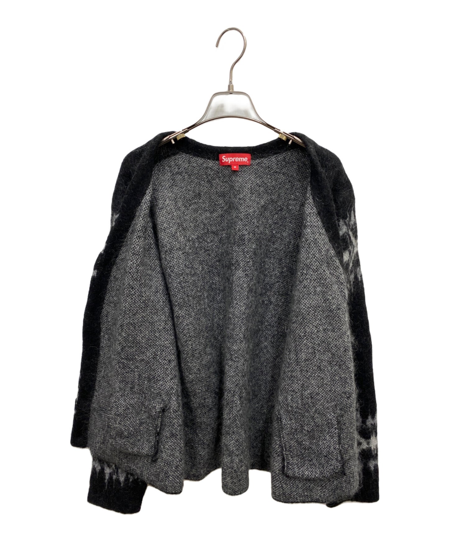 [Pre-owned] SUPREME 22AW Abstract Stripe Cardigan