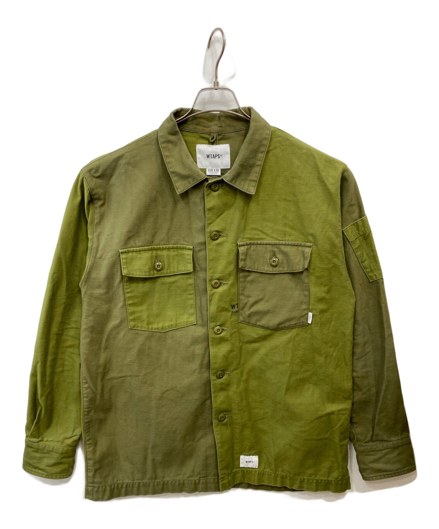 [Pre-owned] WTAPS BUDS LS 01 SHIRT 182BRDT-SHM01