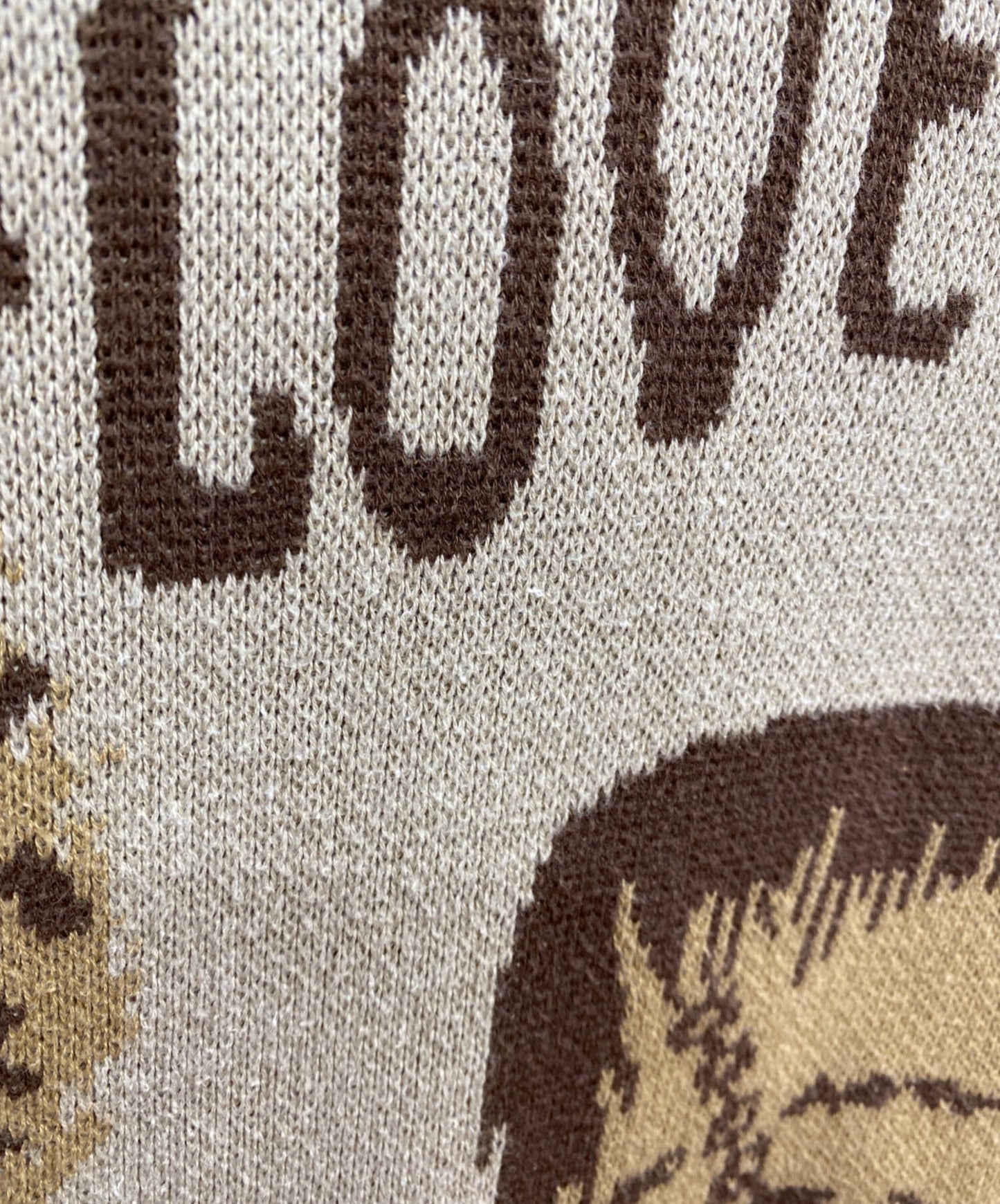 [Pre-owned] KAPITAL 8G Jacquard Knit Vintage Crew Sweater K2409KN803