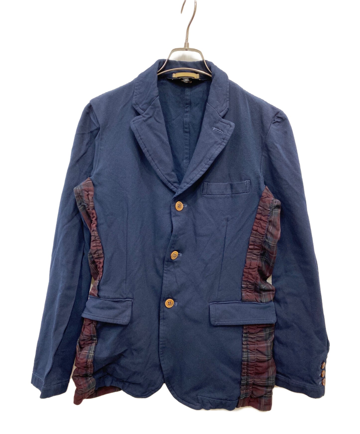 [Pre-owned] COMME des GARCONS HOMME PLUS Product-dyed poly shrink-wrap reconstructed jacket PE-J067 AD2009