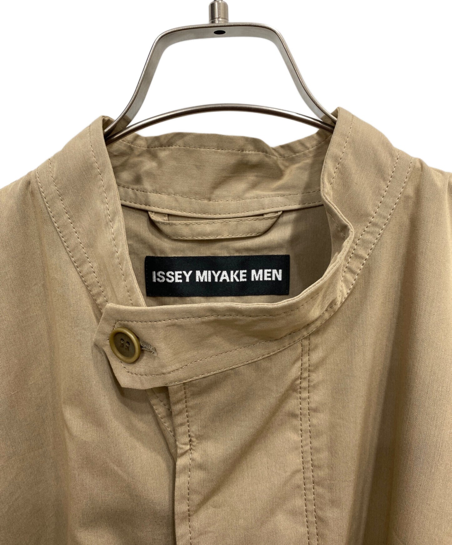 [Pre-owned] ISSEY MIYAKE Oversized stand collar coat ME21FA022