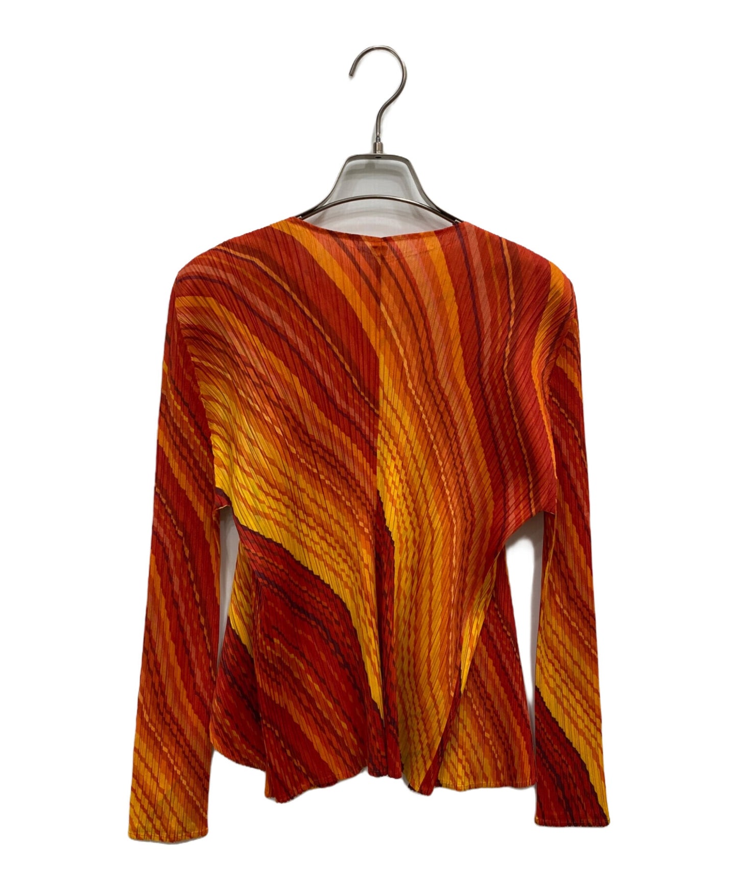 [Pre-owned] PLEATS PLEASE full-length cardigan PP23-J0695