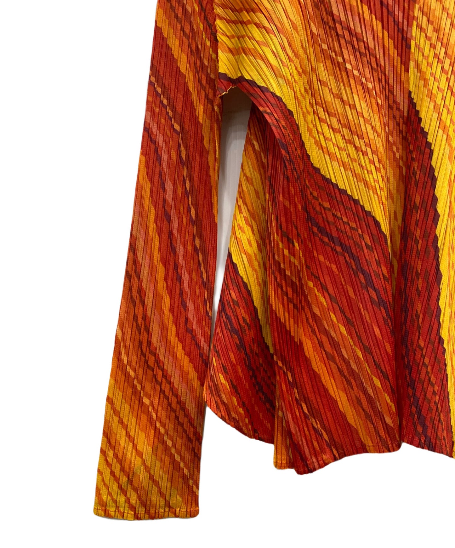 [Pre-owned] PLEATS PLEASE full-length cardigan PP23-J0695