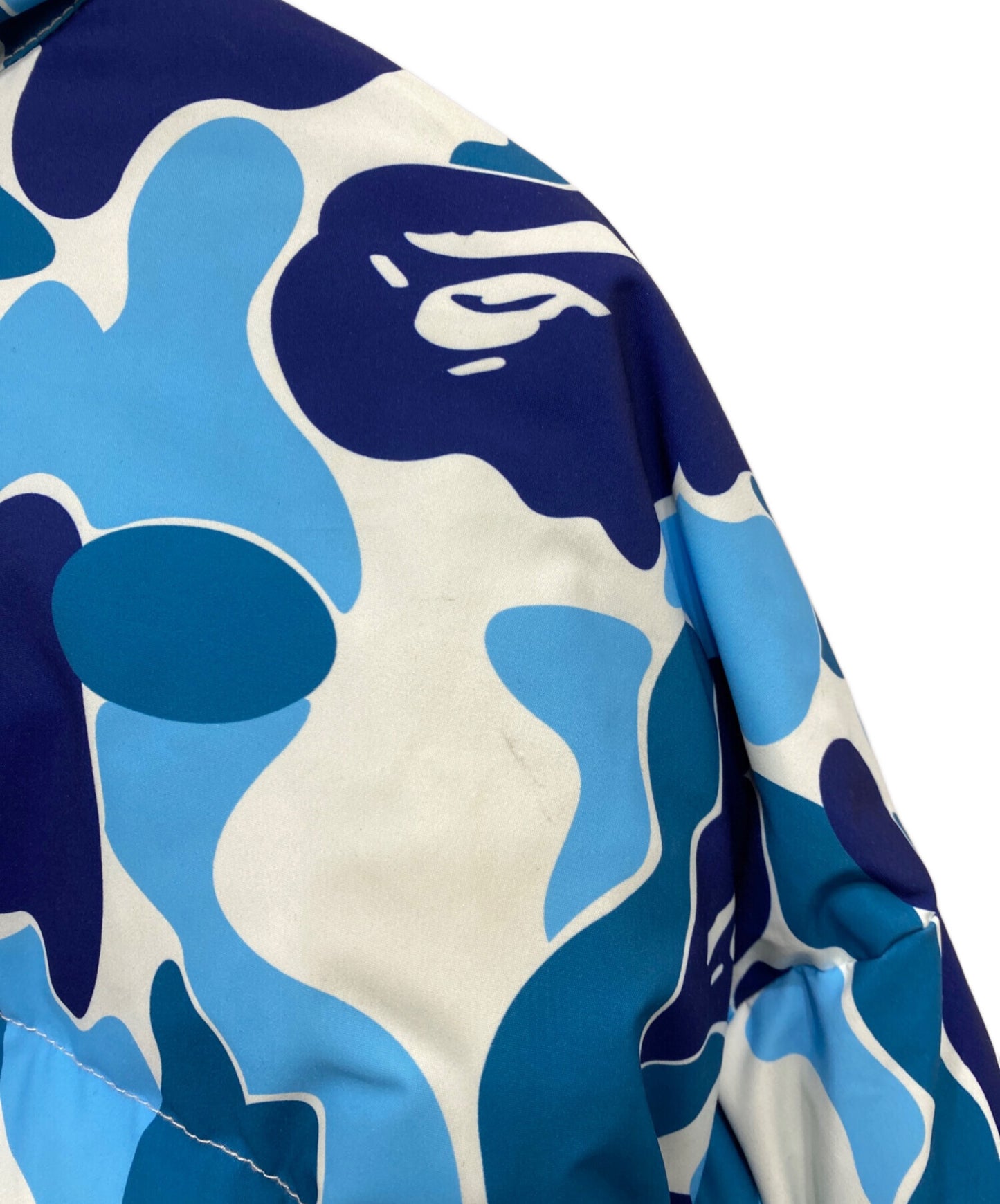 [Pre-owned] A BATHING APE ABC CAMO REVERSIBLE DOWN JACKET 001DNJ801007M
