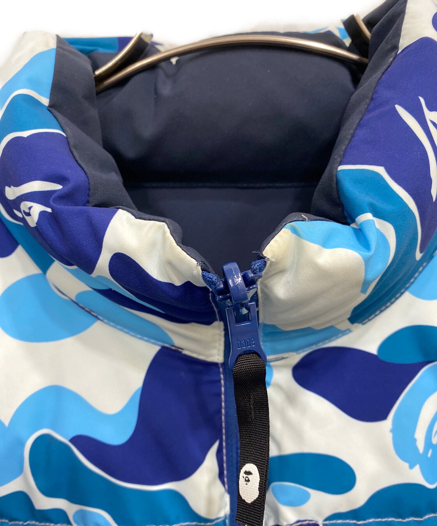 [Pre-owned] A BATHING APE ABC CAMO REVERSIBLE DOWN JACKET 001DNJ801007M