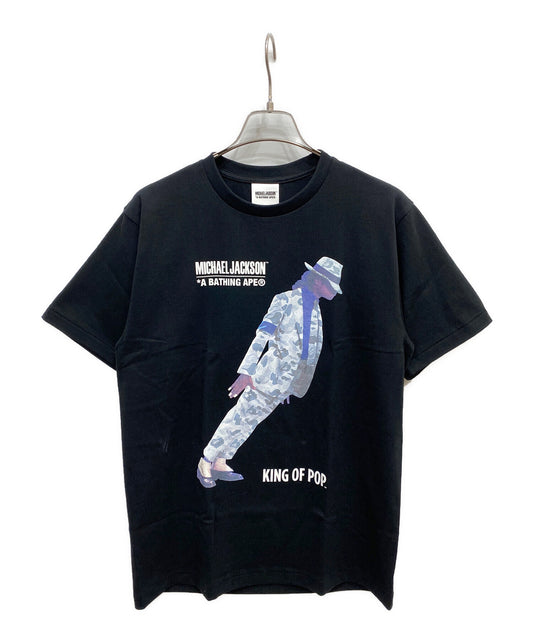 [Pre-owned] A BATHING APE MICHAEL JACKSON printed T-shirt 001TEJ731905C