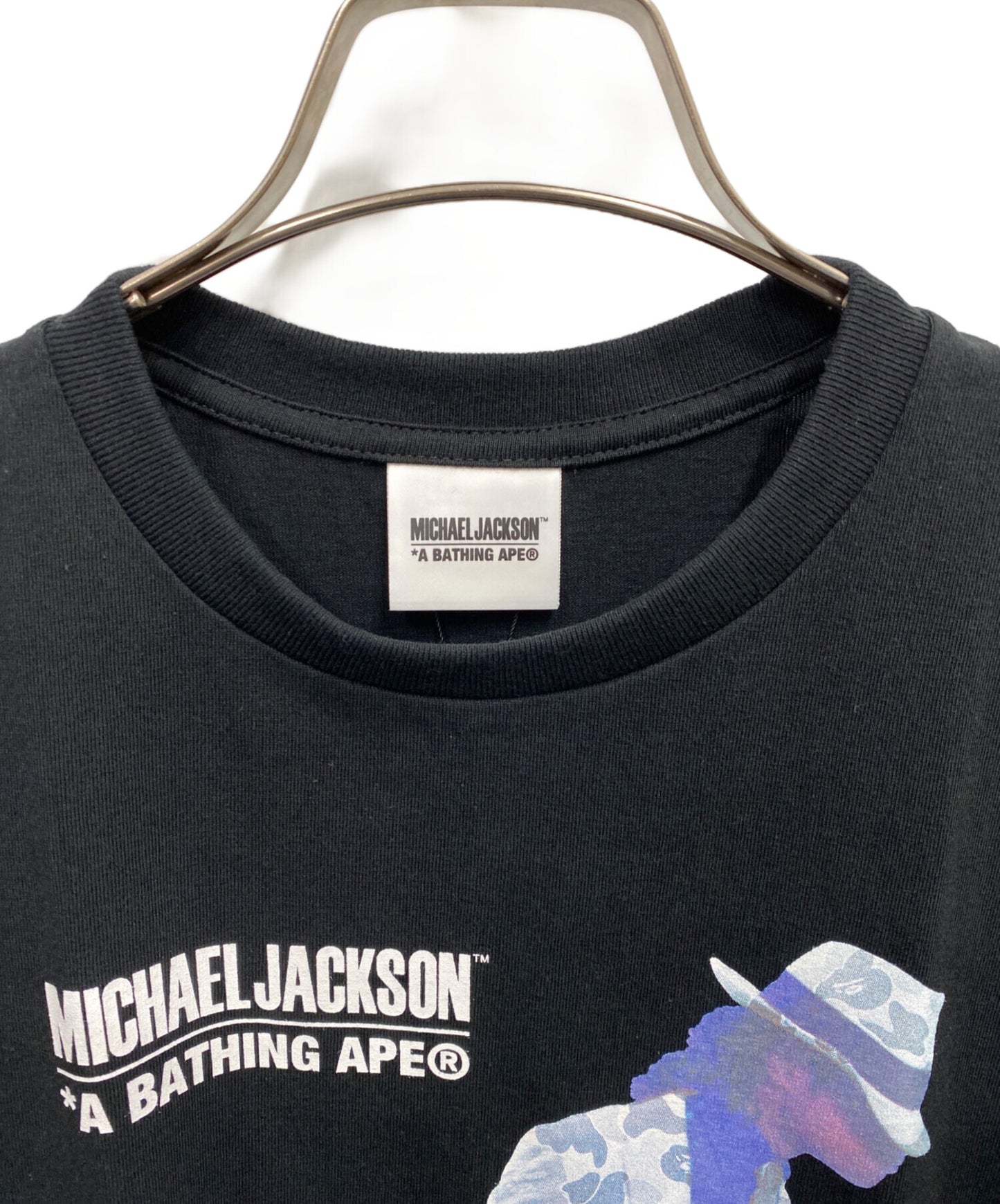 [Pre-owned] A BATHING APE MICHAEL JACKSON printed T-shirt 001TEJ731905C