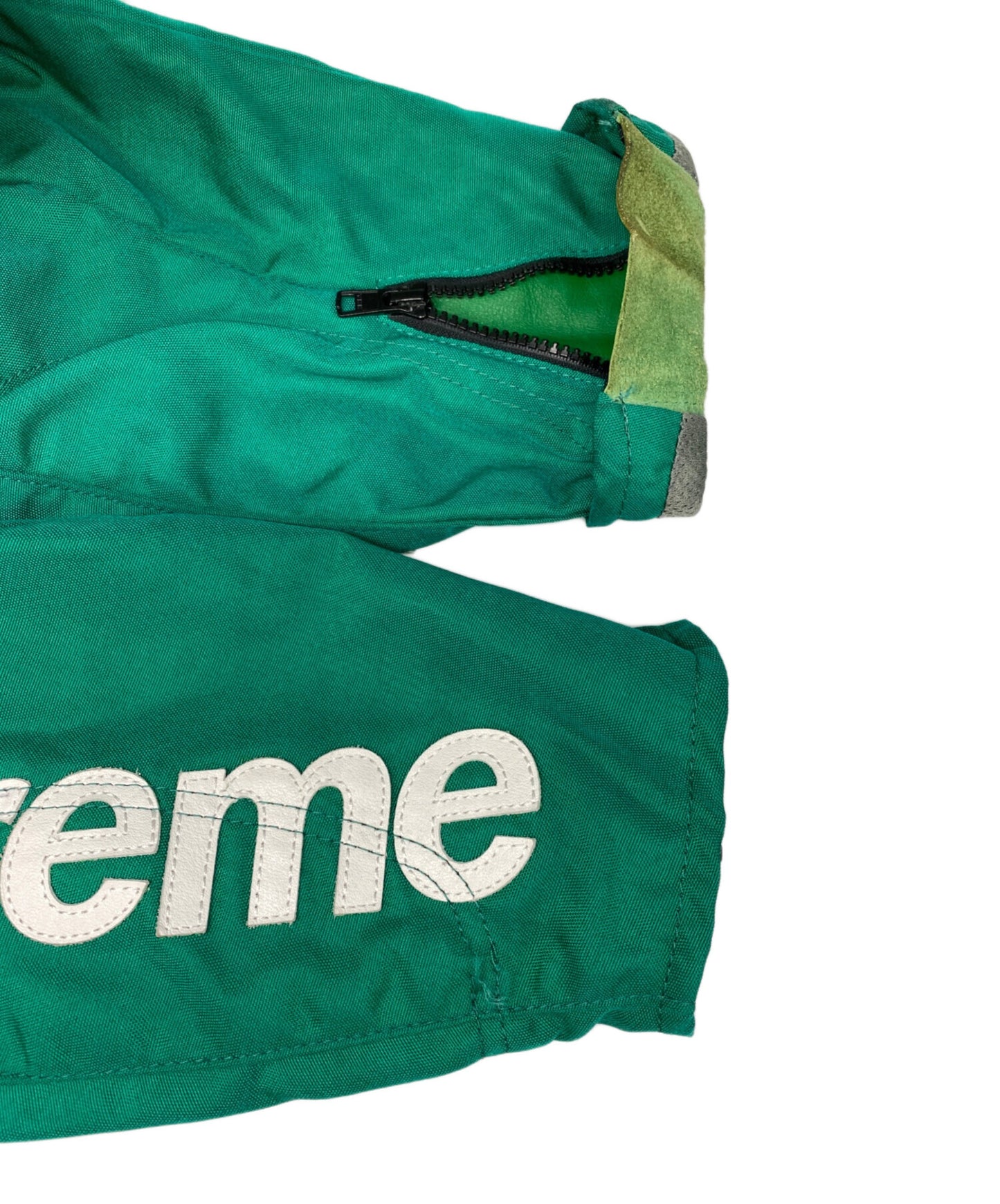 [Pre-owned] SUPREME Leather Cordura Jacket